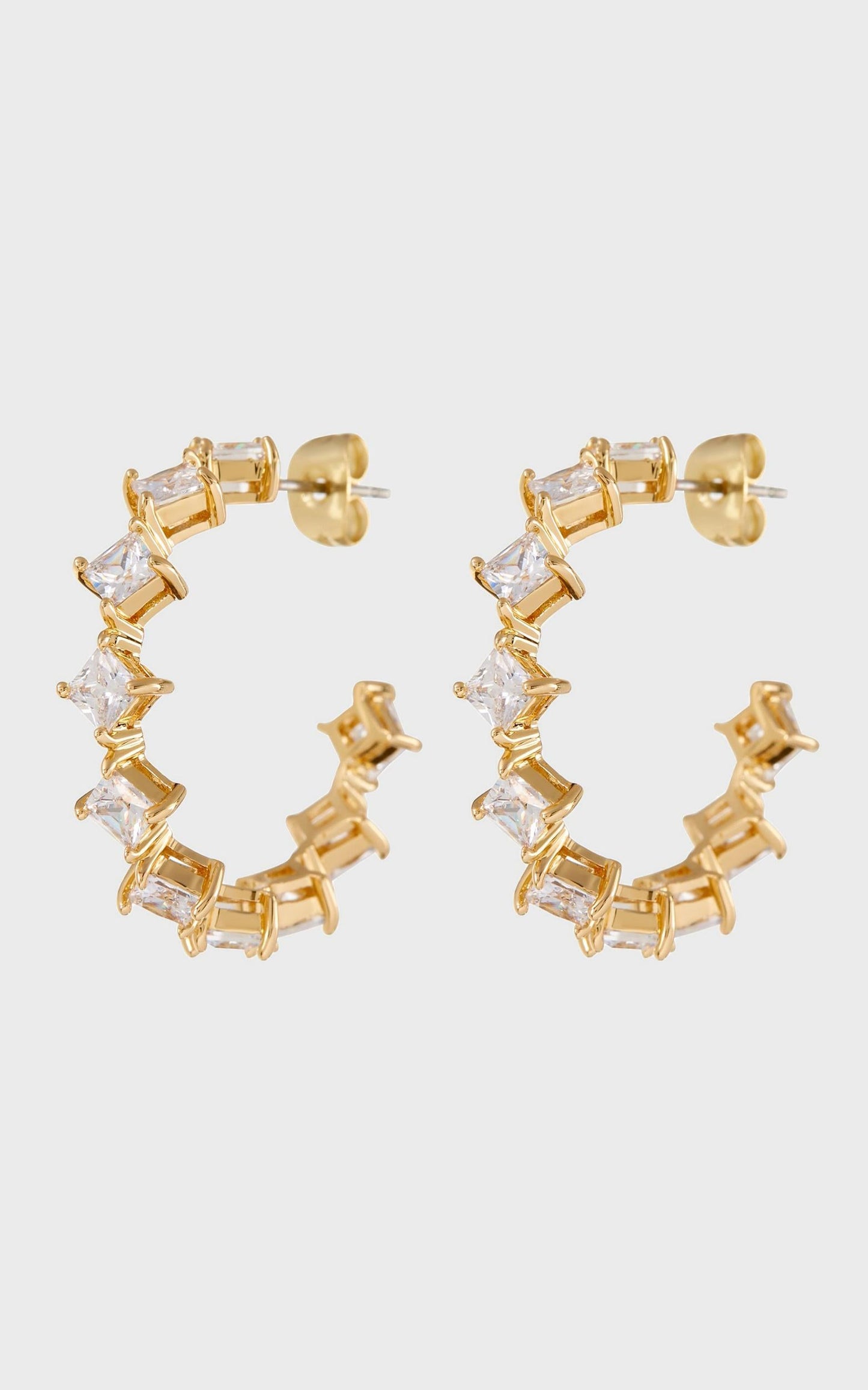 Luv Aj - The Princess Bijou Hoops in Gold