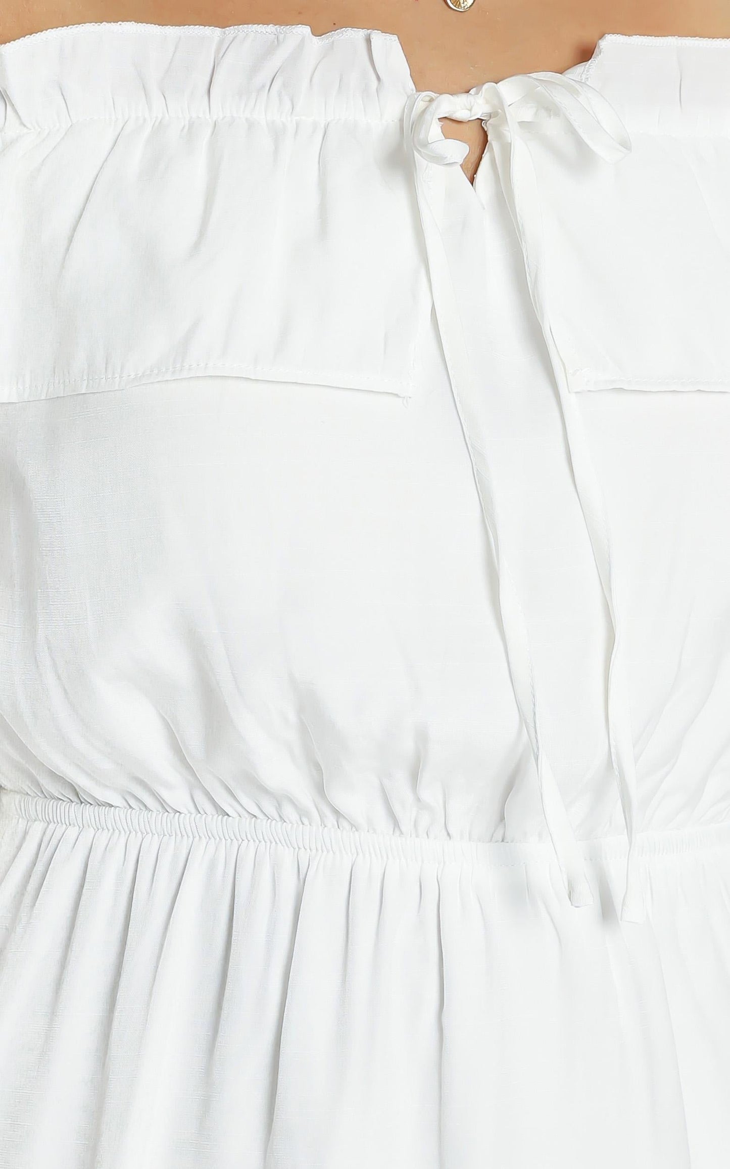 Pristine Dress in White