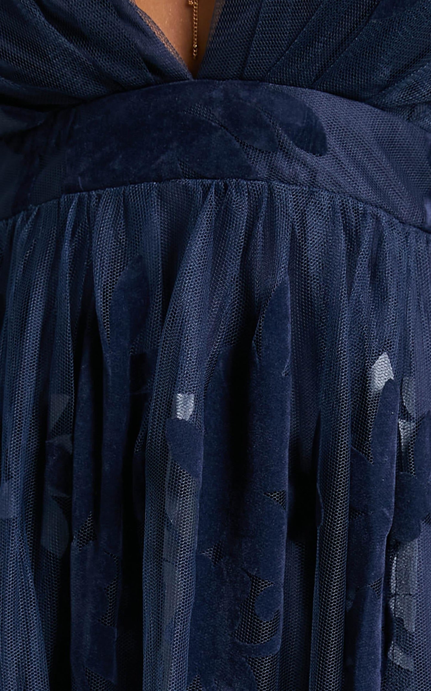 Promenade Maxi Dress in Navy