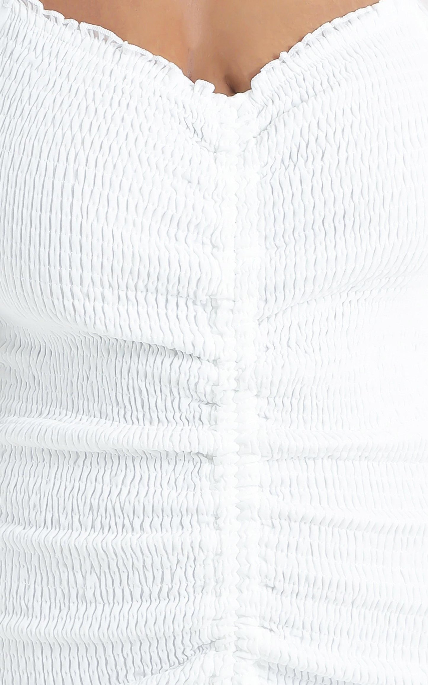 Propoganda Dress in White
