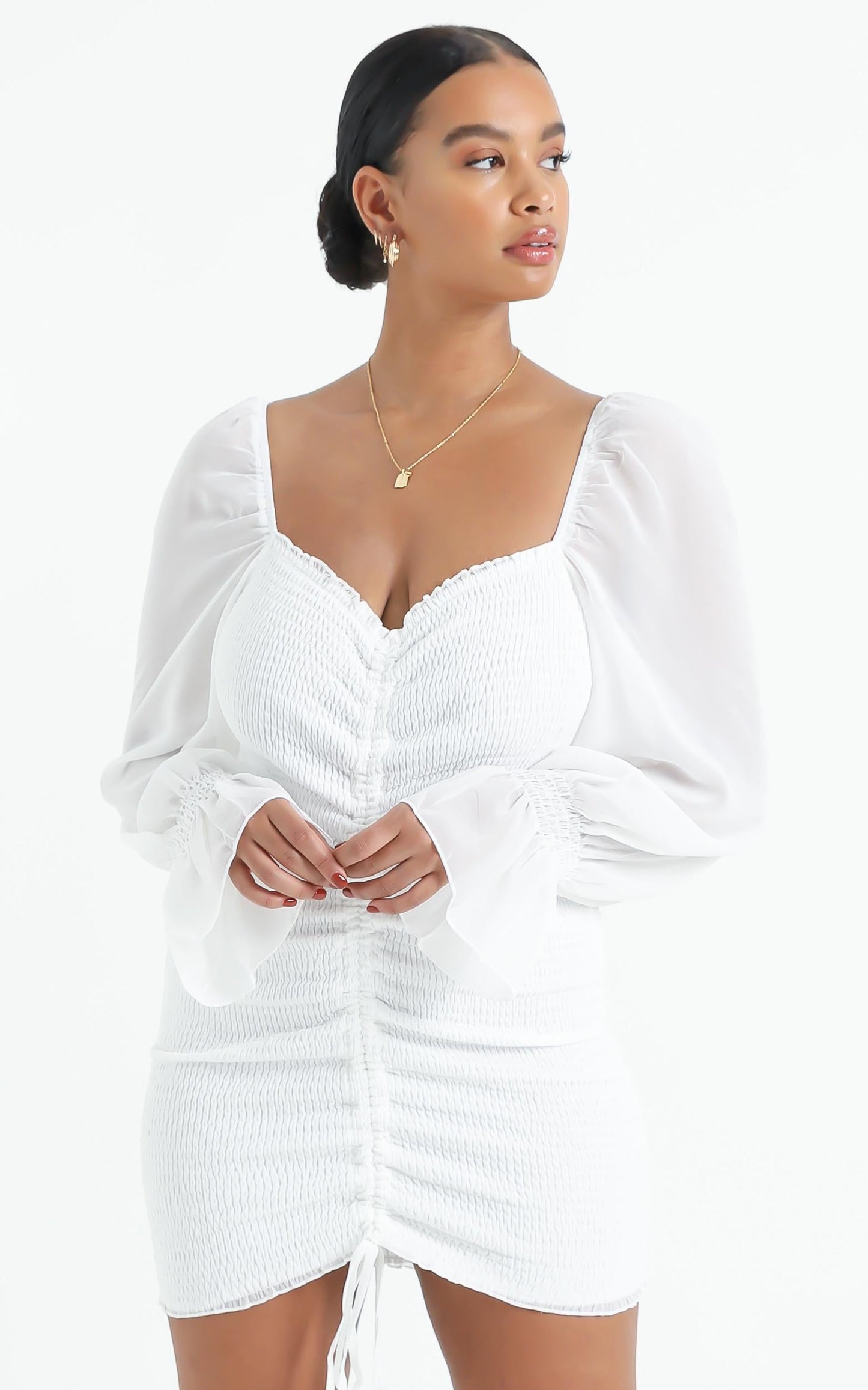 Propoganda Dress in White