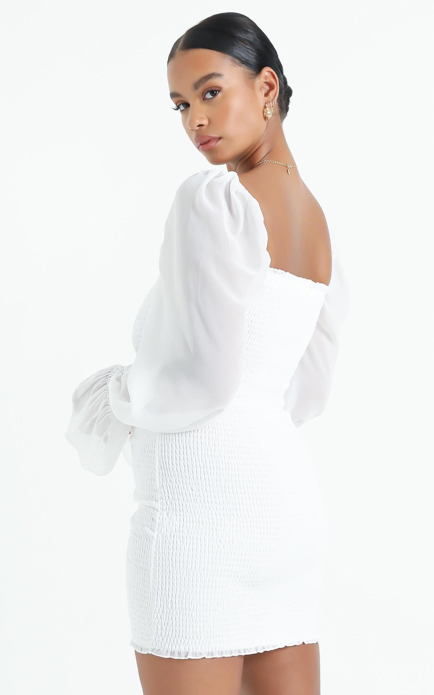 Propoganda Dress in White