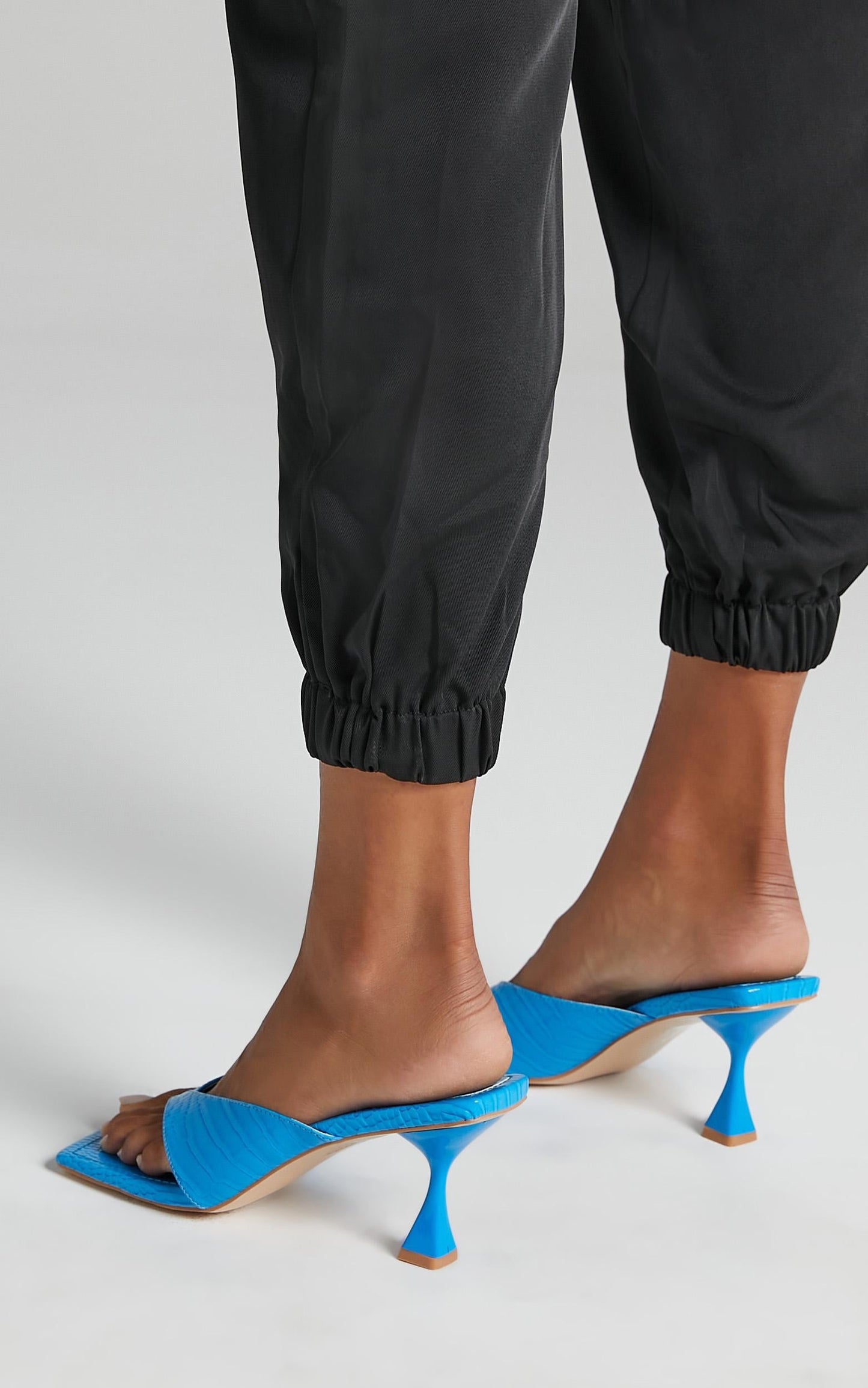 Public Desire - Harlie Heels in Blue Croc