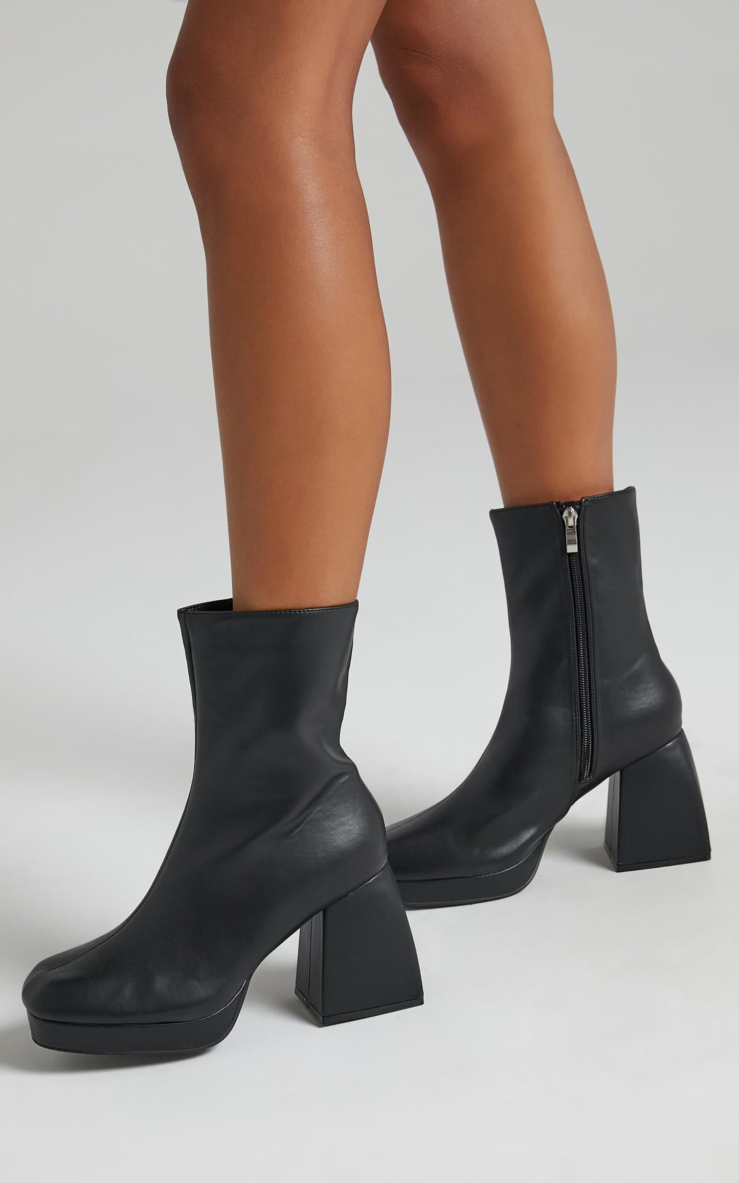 Public Desire - Imagine Boots in Black