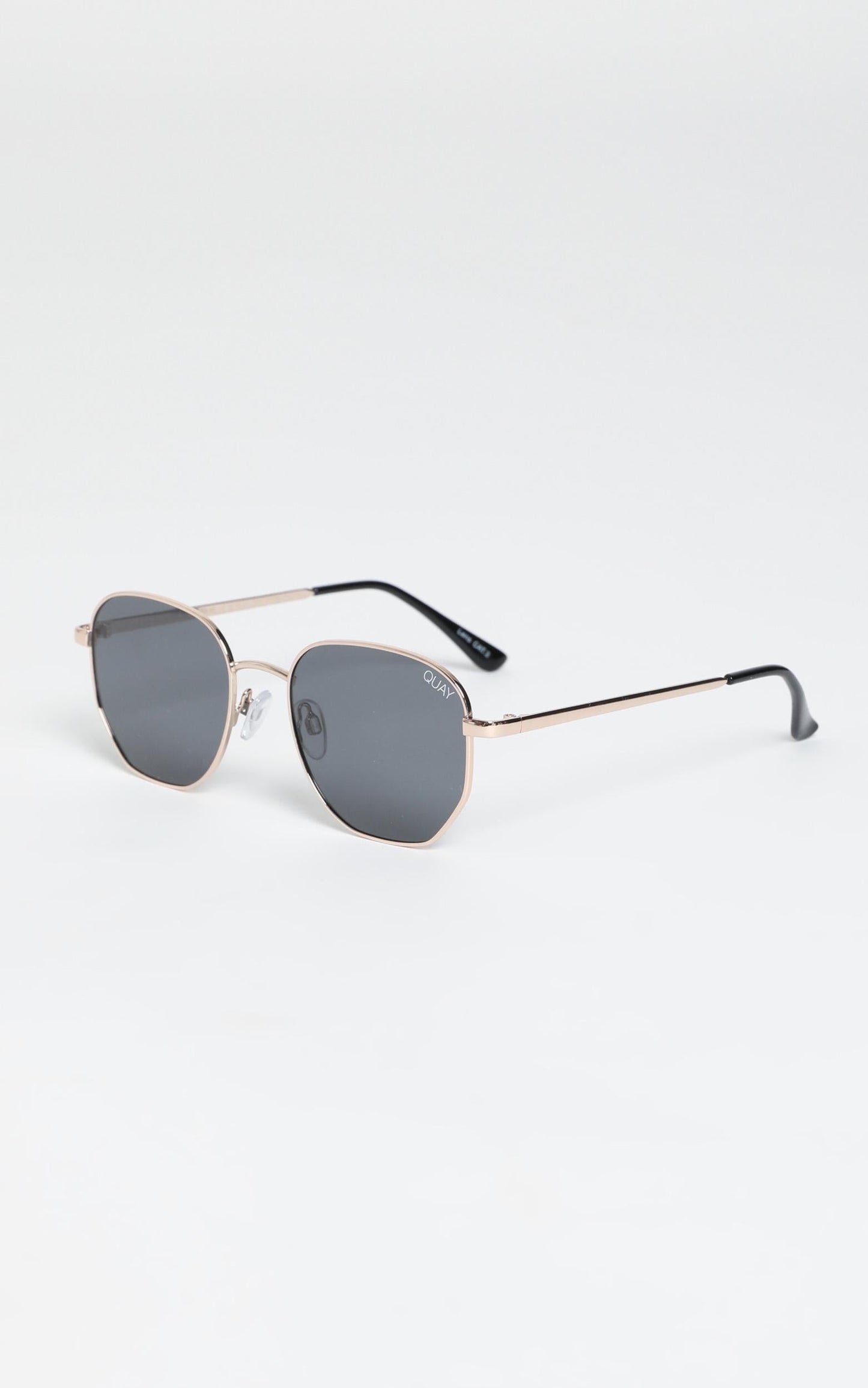 Quay - Big Time Sunglasses In Gold