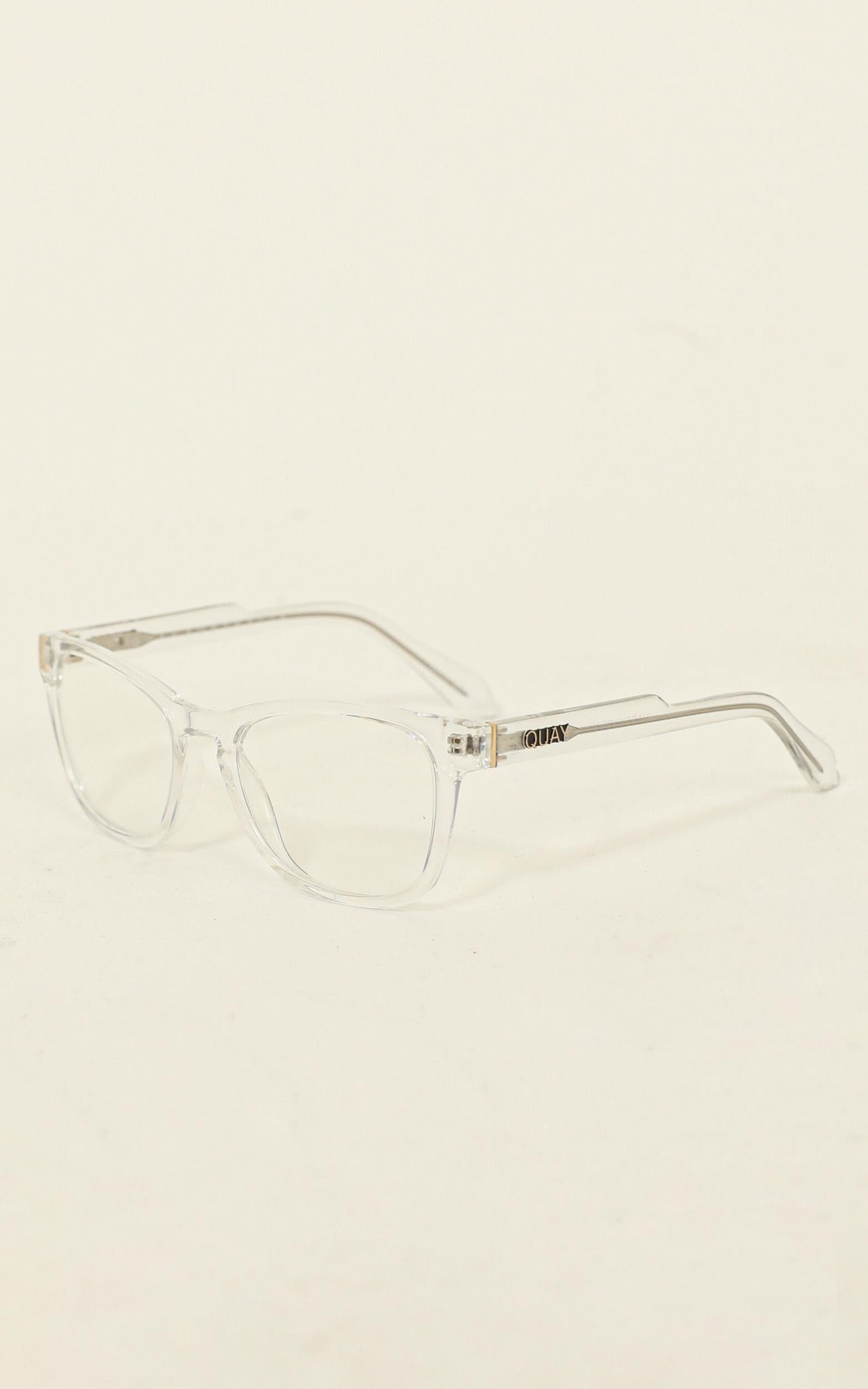 Quay - Hardwire Mini Blue Light Glasses In Clear