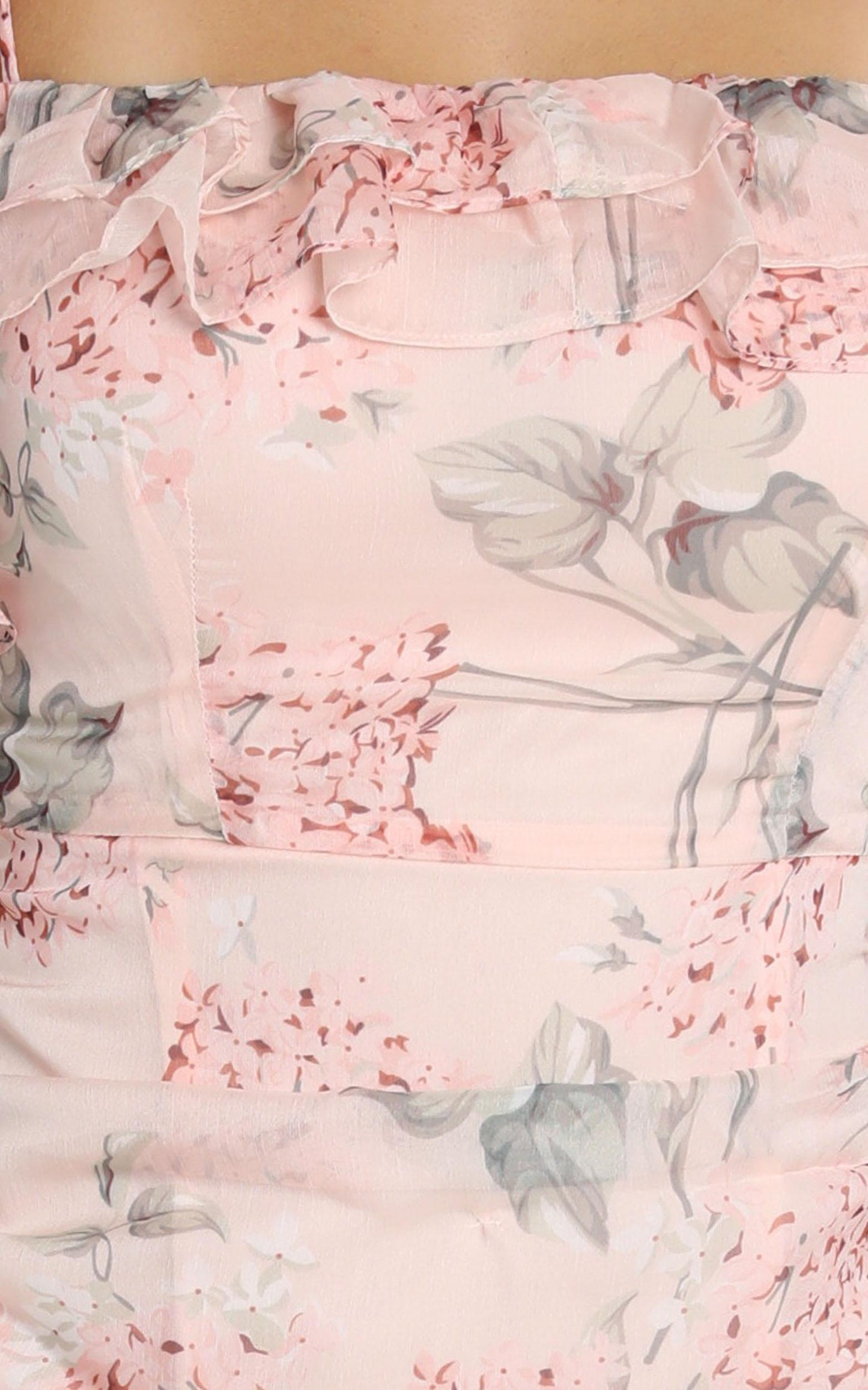 Queen Of The Prairie Dress In Blush Floral