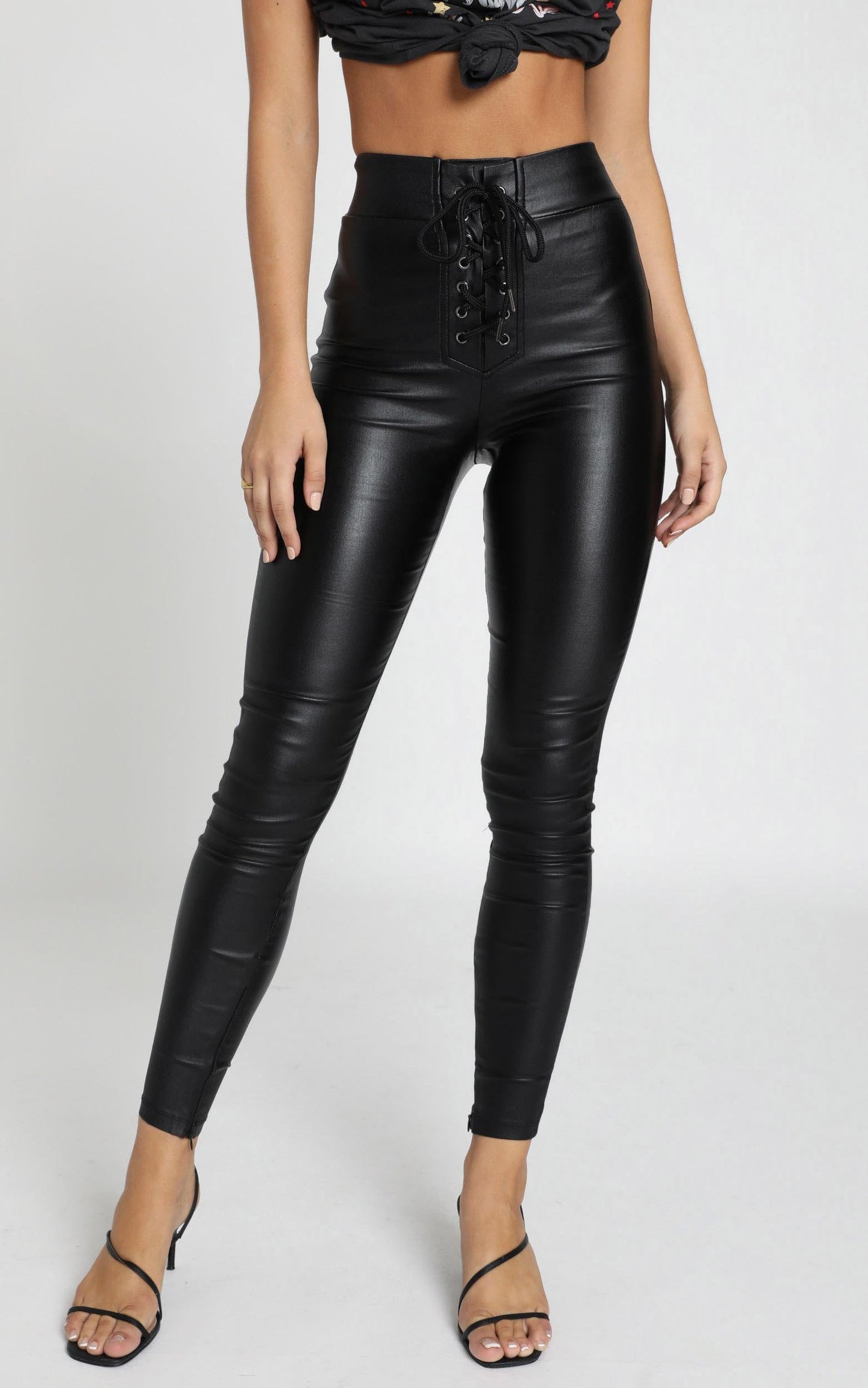 Quick Question Pants In Black