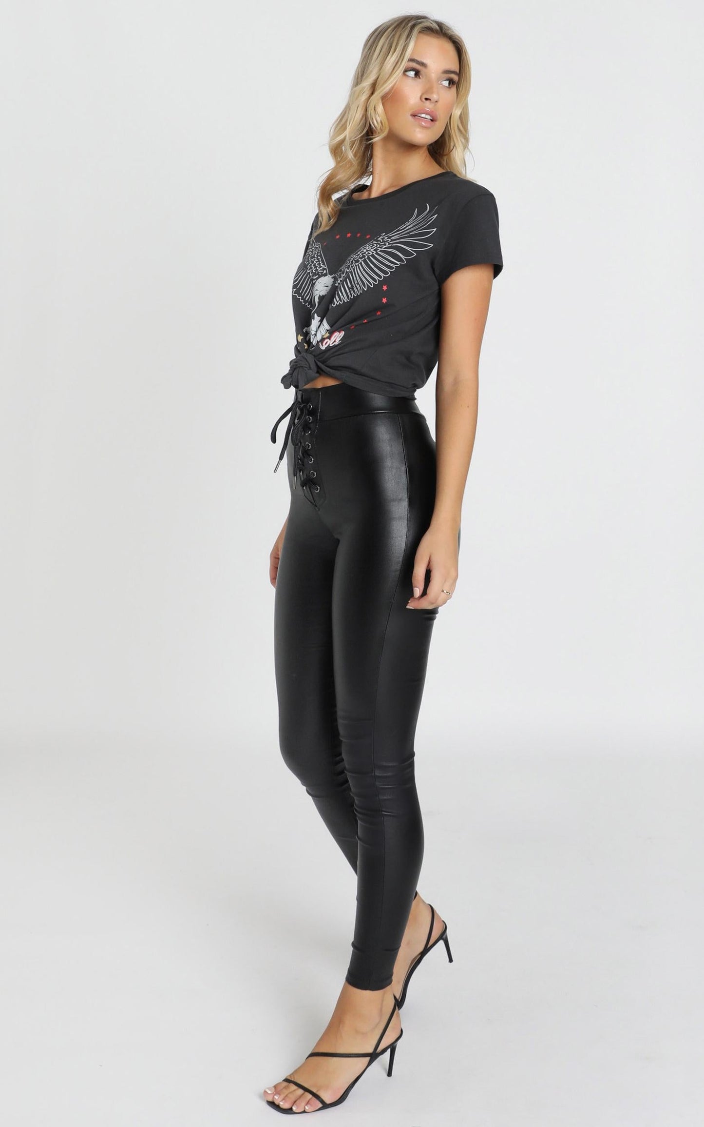 Quick Question Pants In Black