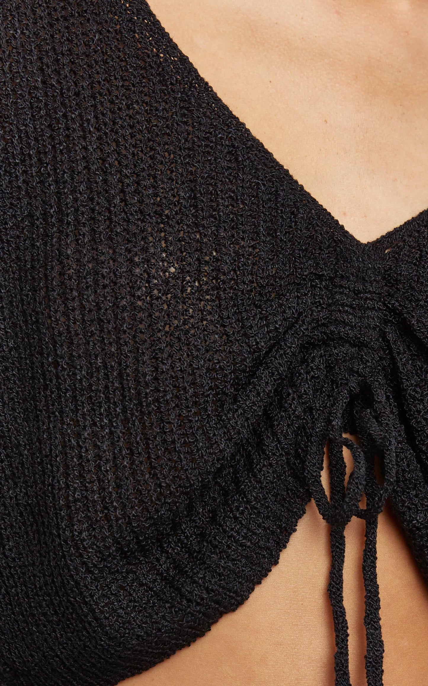 Anamarie Knit Top in Black