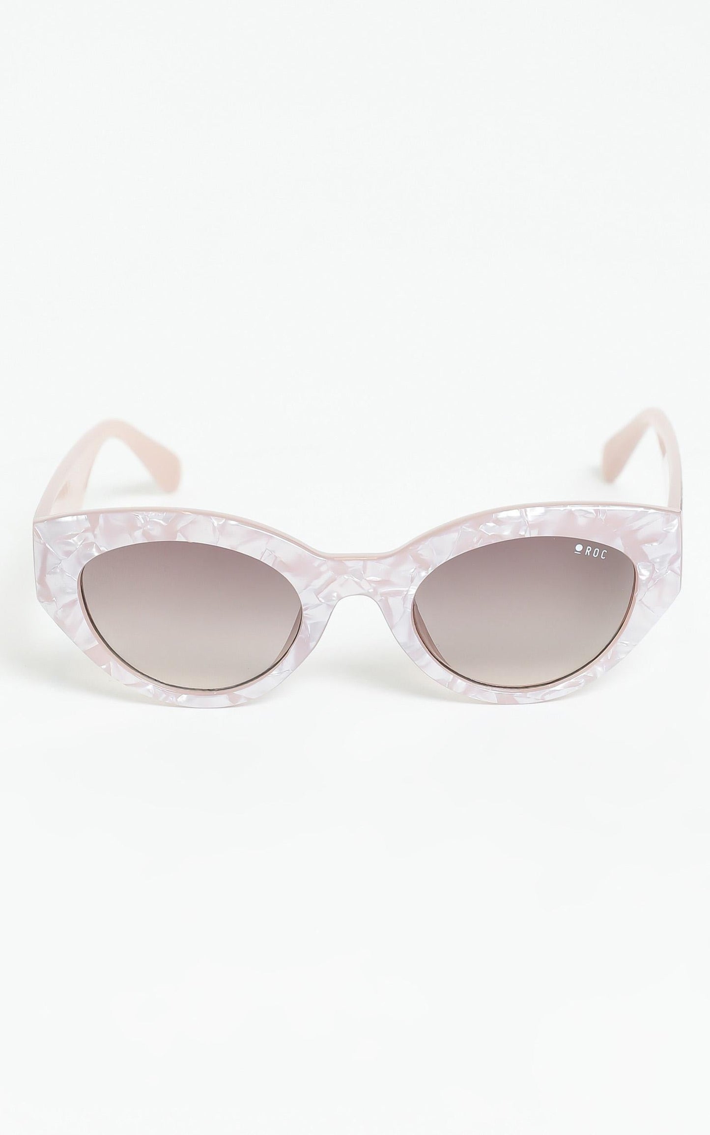 Roc - Hibiscus Sunglasses in Pearl Pink