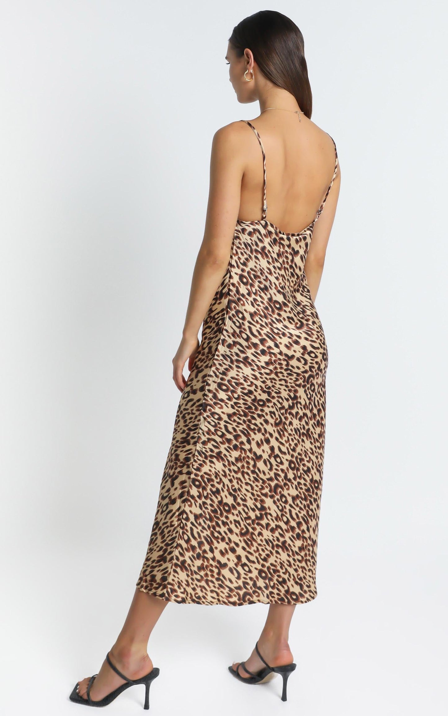 When The Time Is Right Dress In Leopard Print