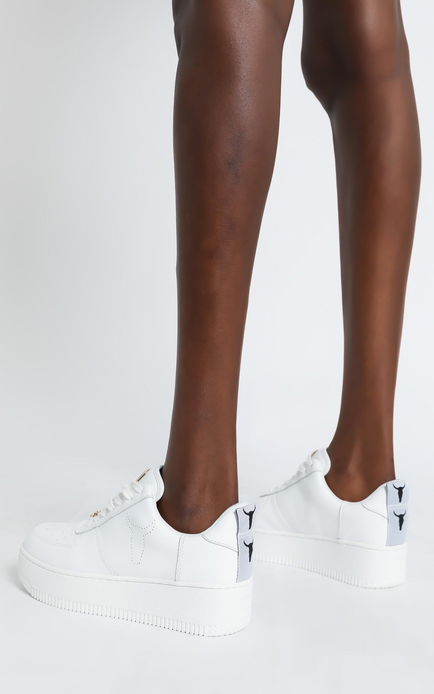 Windsor Smith - Racerr Sneakers in White Leather