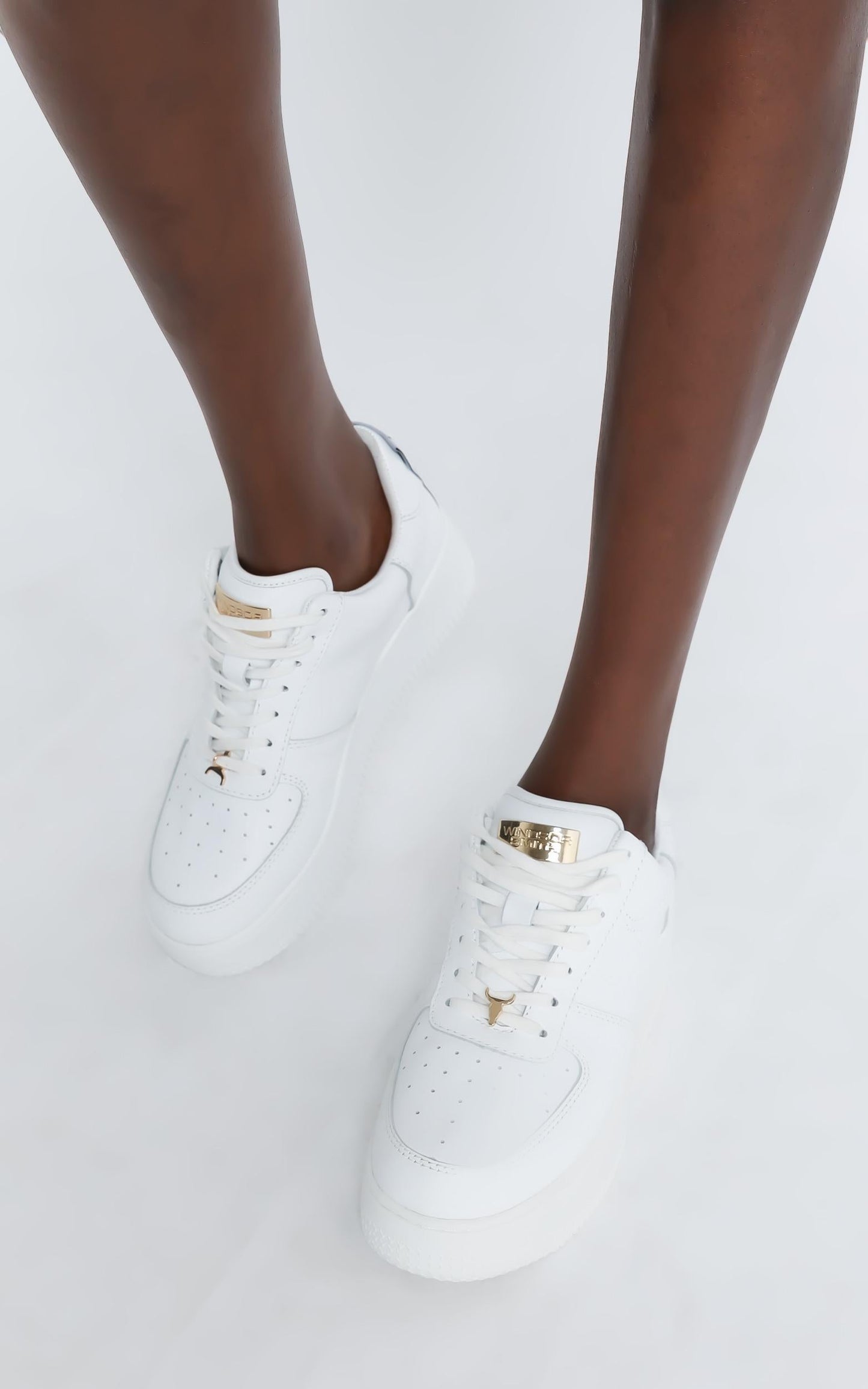 Windsor Smith - Racerr Sneakers in White Leather