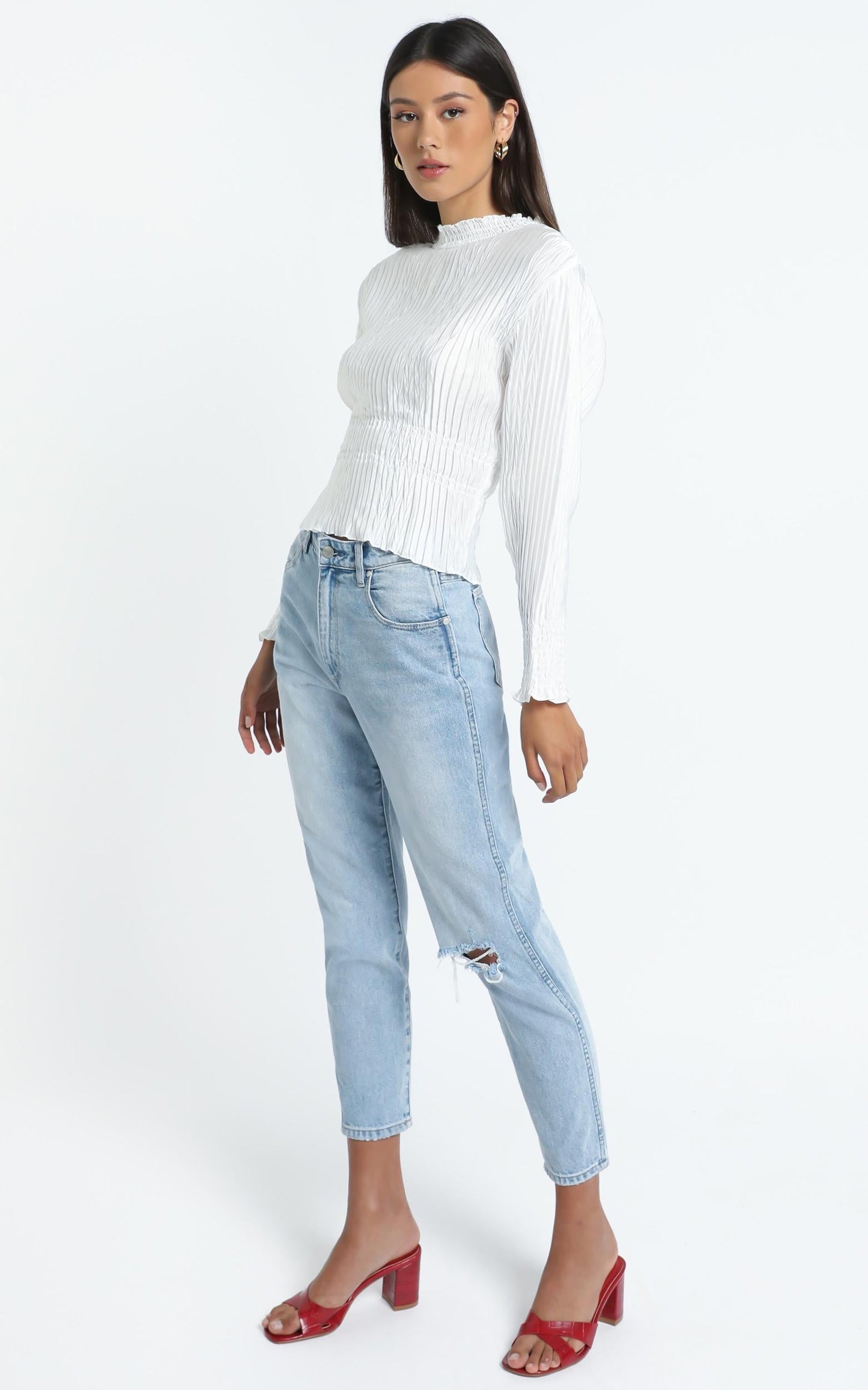 Rafferty Top in White