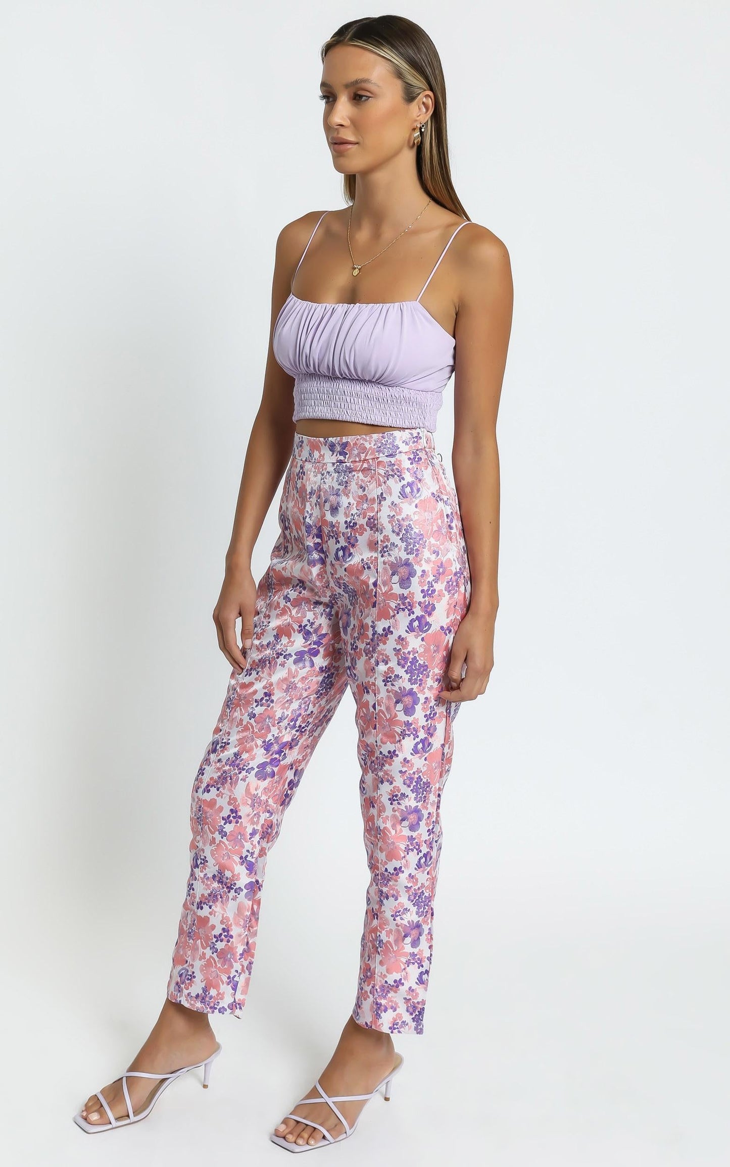Rainey Pants in Multi Floral