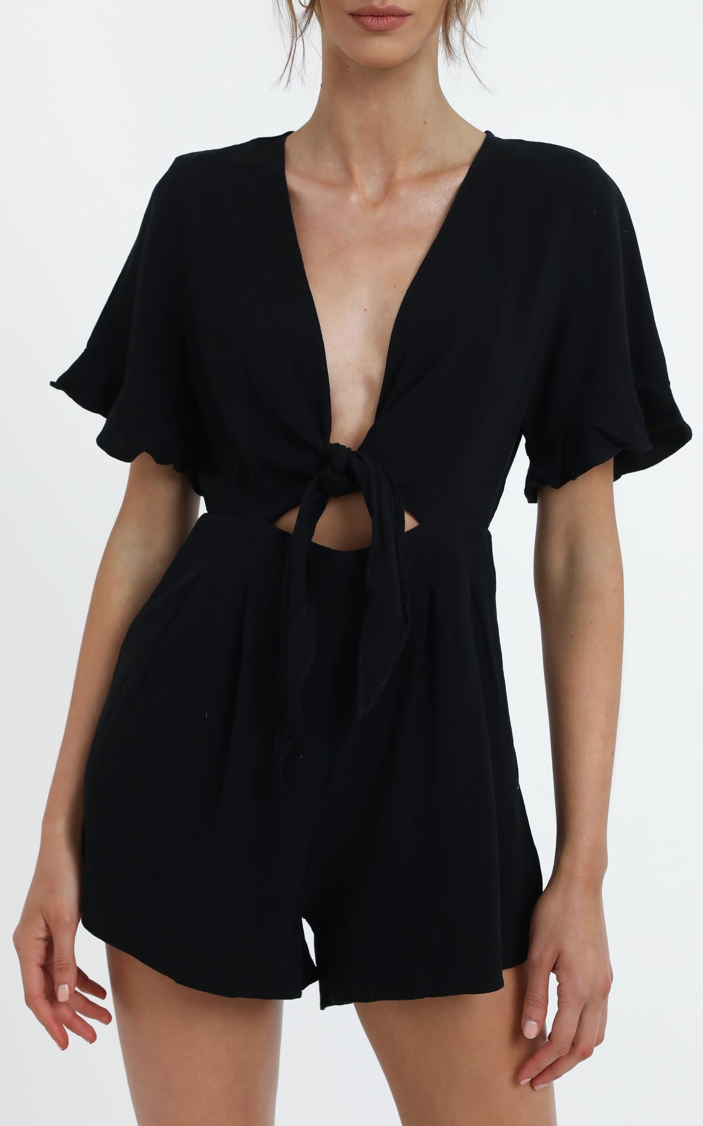Ramos Playsuit in Black