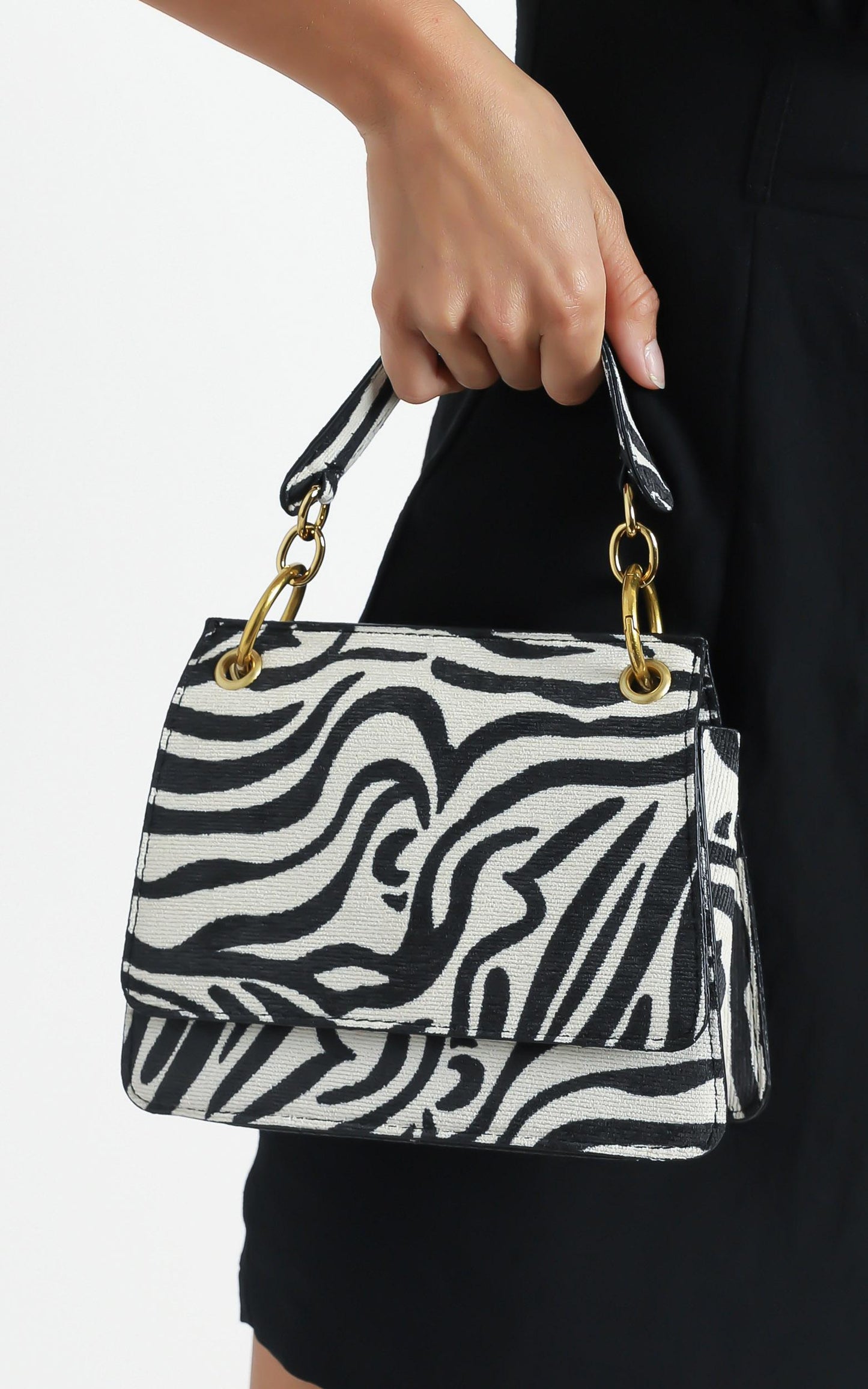 Ryleigh Bag in Zebra Print