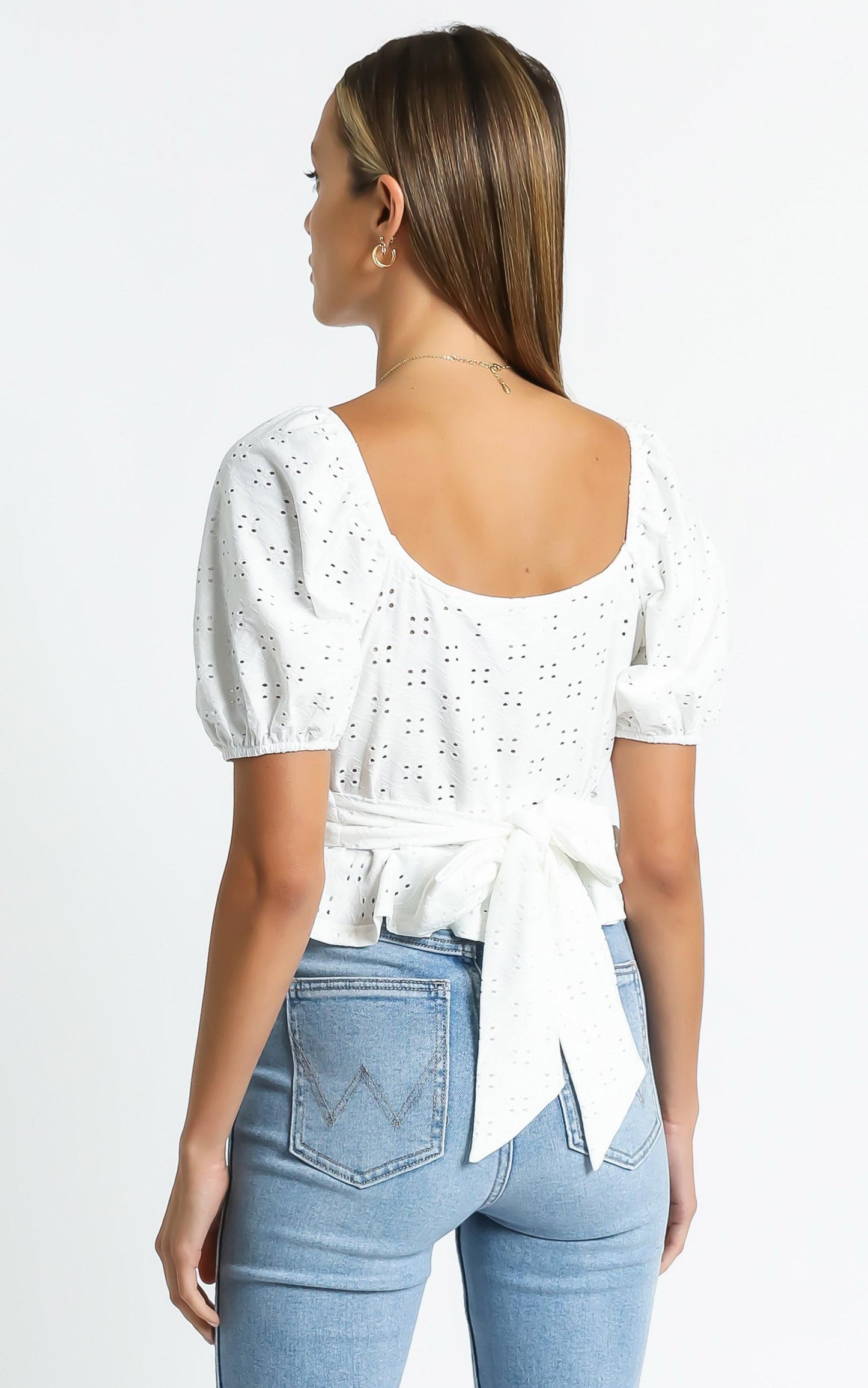 Beth Top in White
