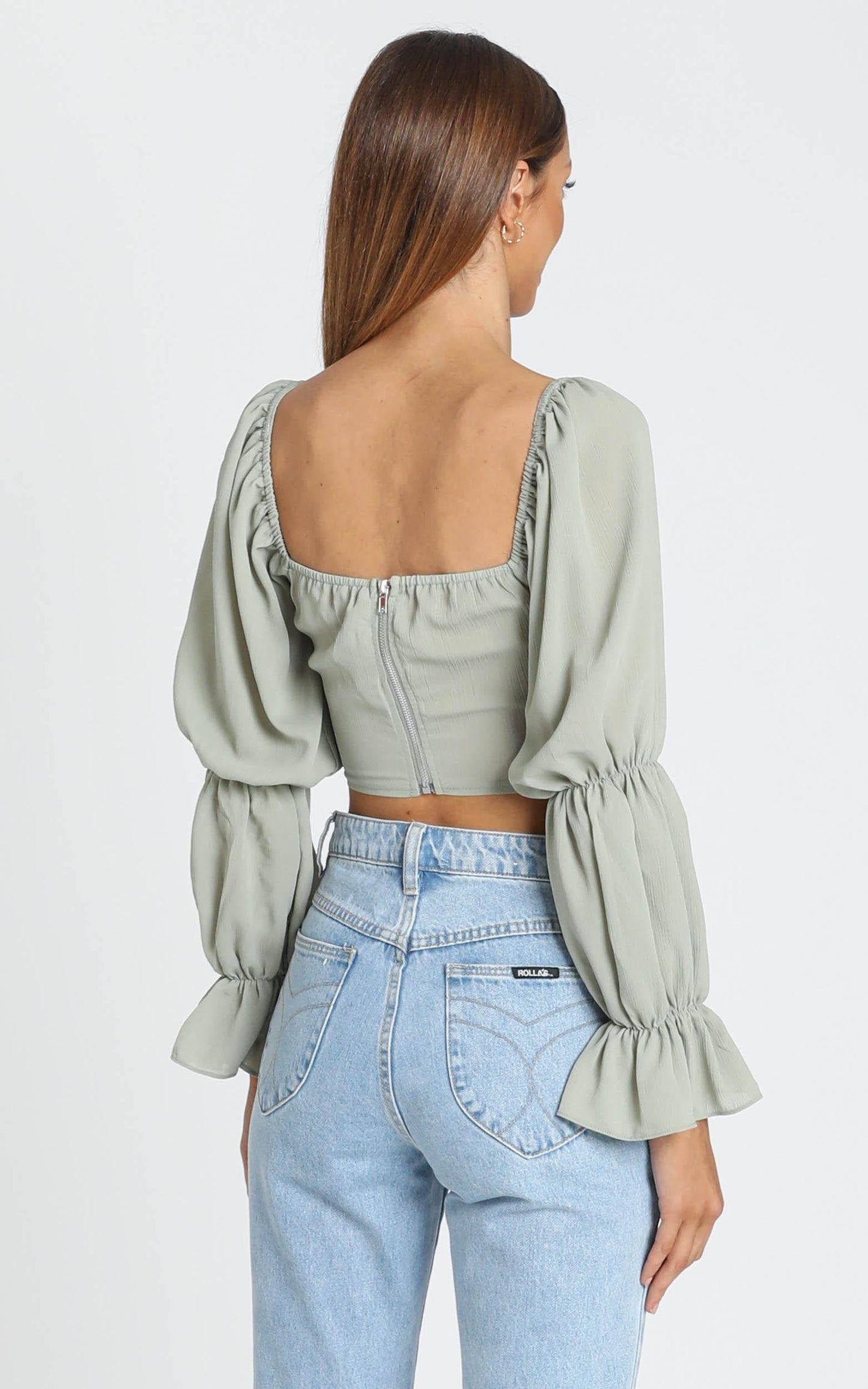 Reagan Top in Sage