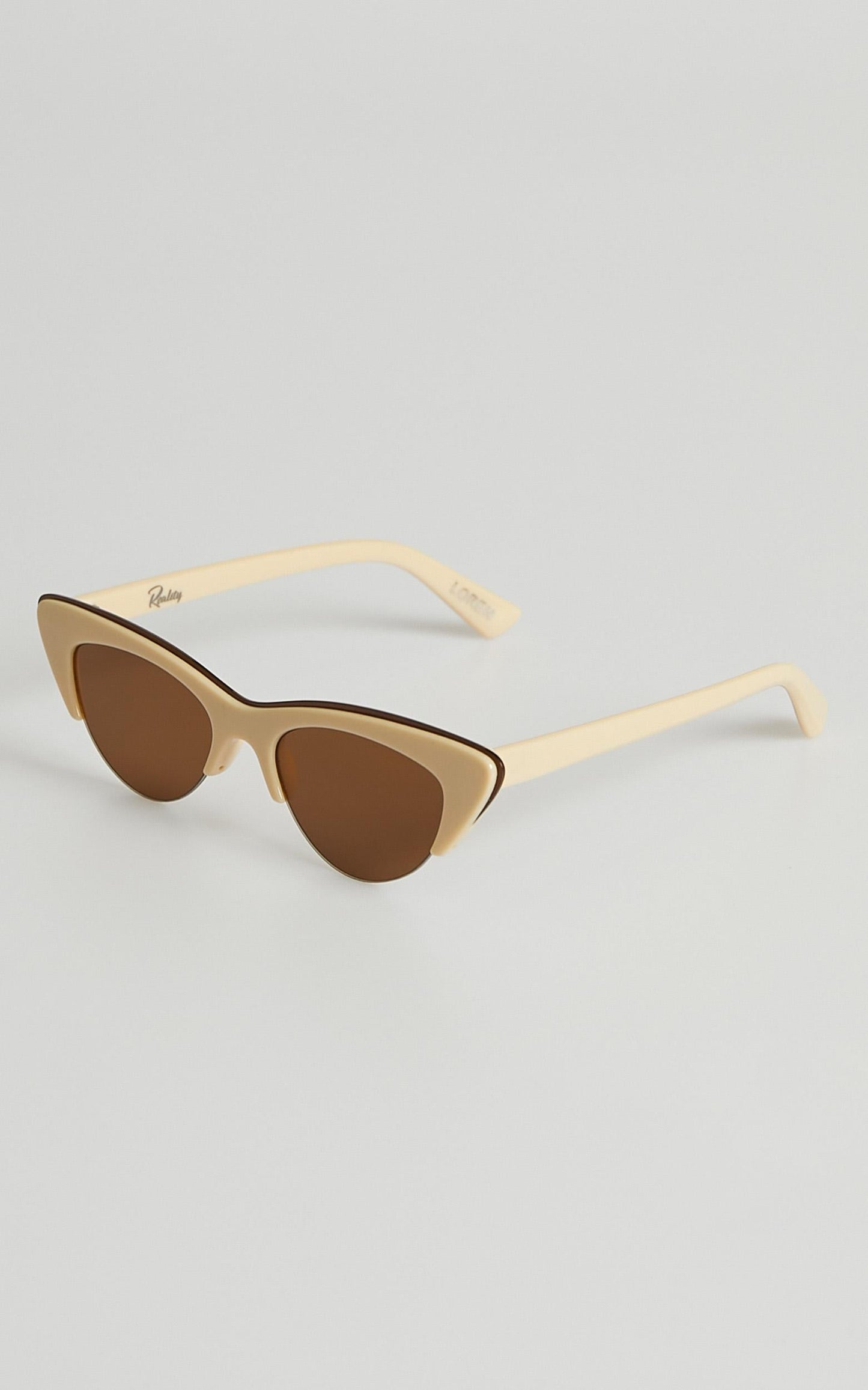 Reality Eyewear - Loren Sunglasses in Beige