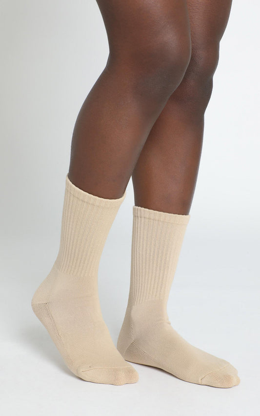 AS Colour - Relax Socks in Tan (2 Pairs) - Sizes 9-12