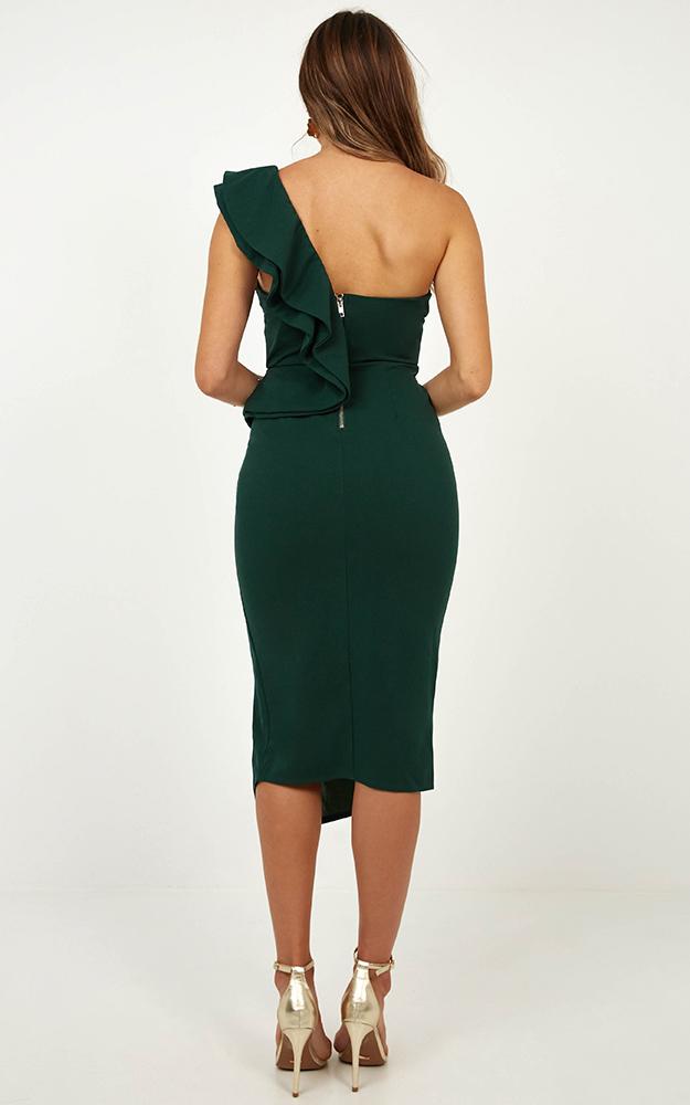 Leaving Alone Dress In Teal