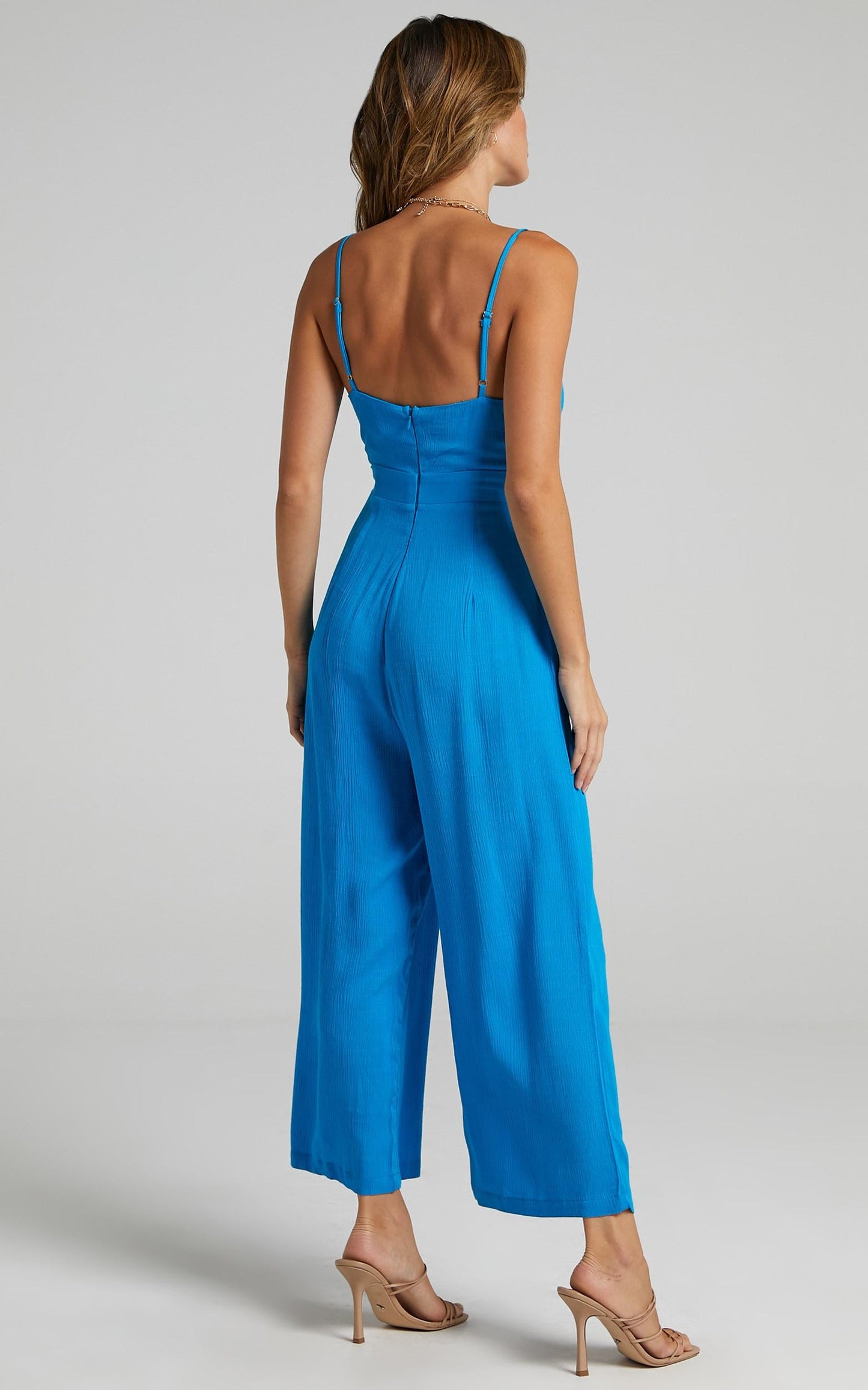 Renewed Jumpsuit in Cobalt