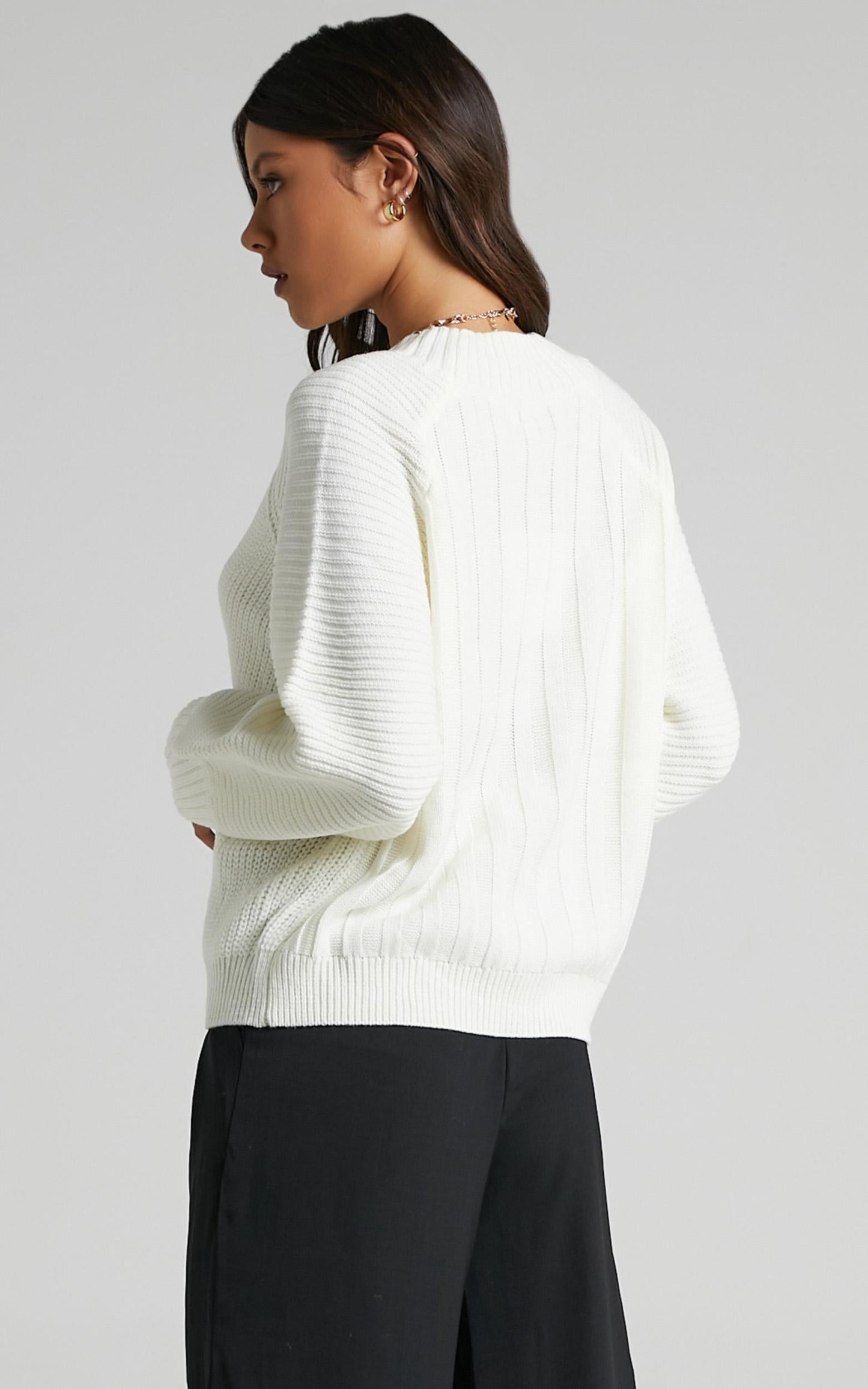 Keris Jumper in White