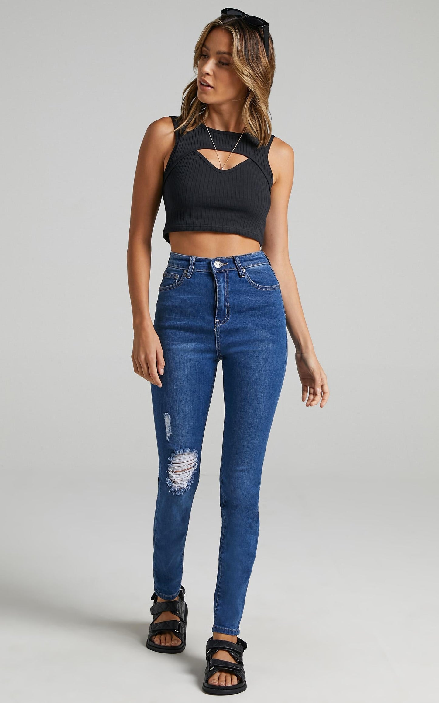 Charlton Jean in Dark Blue Wash