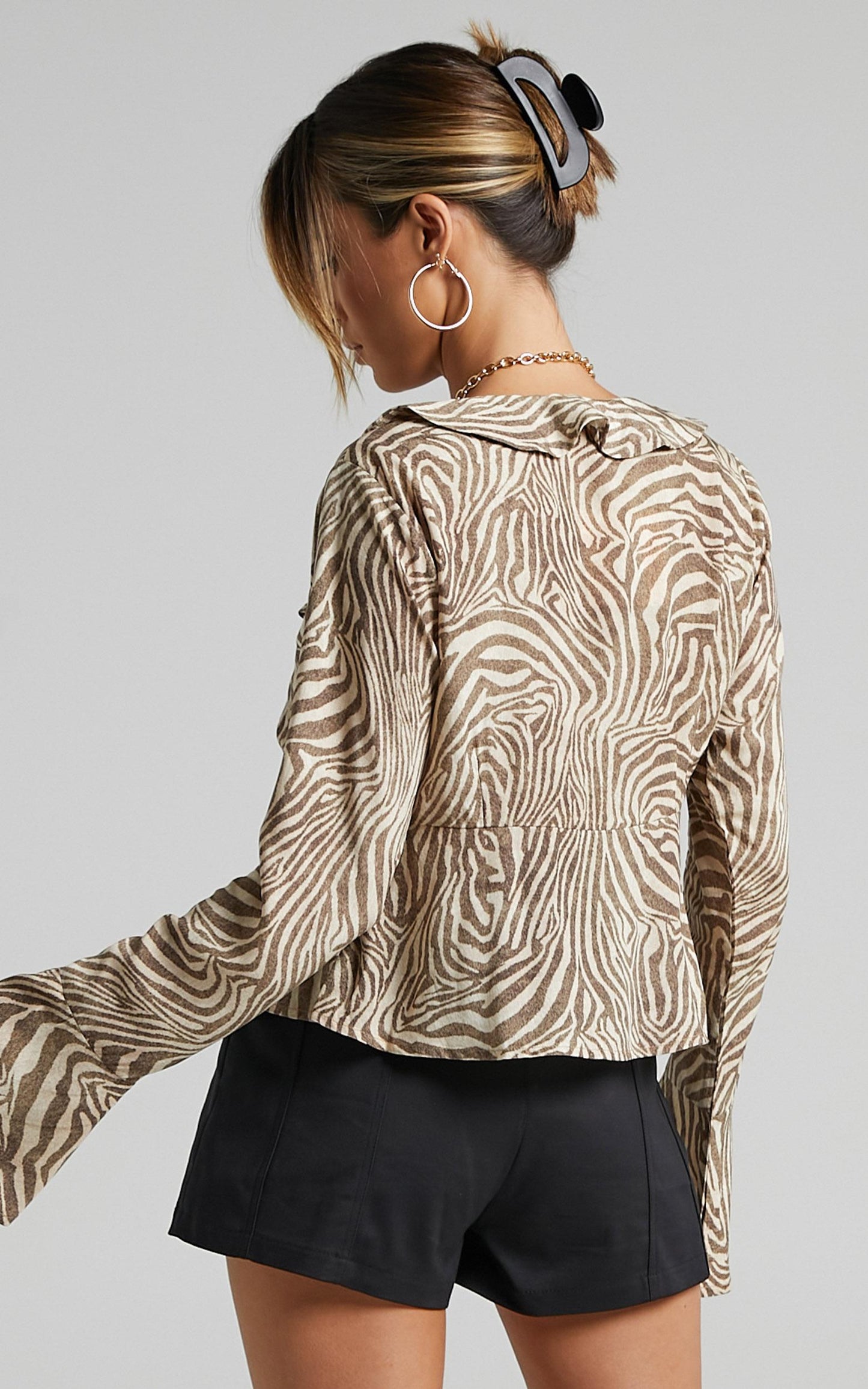Dillie Top in Zebra
