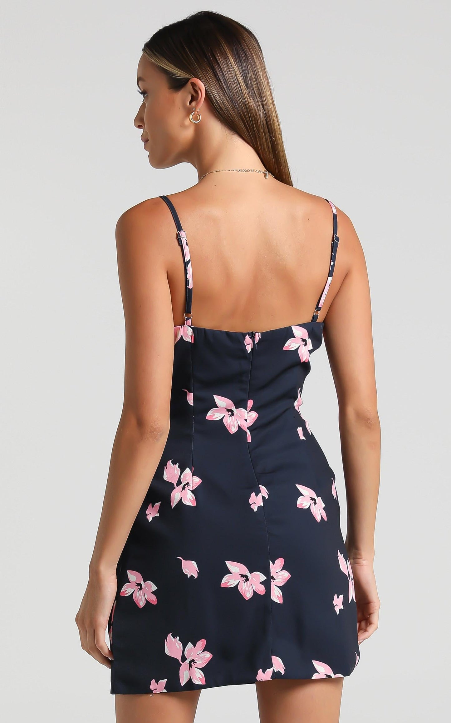 Endless Stories Dress in Navy Floral