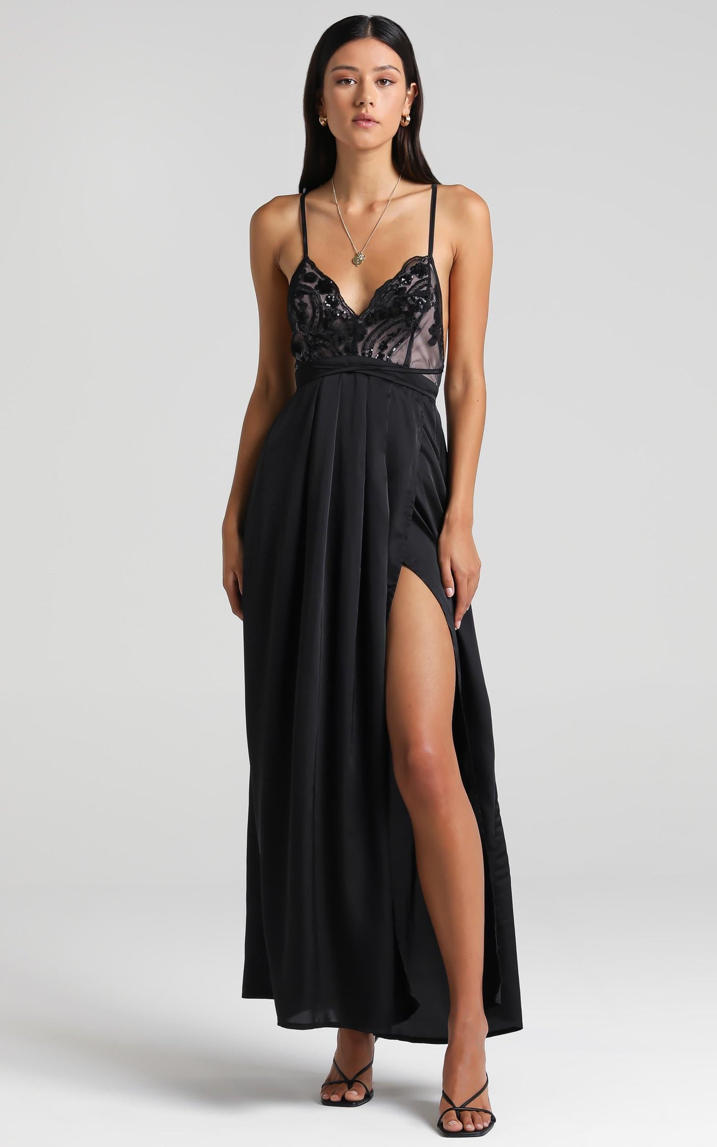 Fix You Maxi Dress in Black