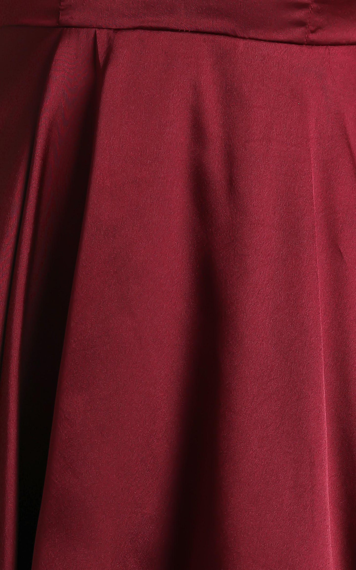 Light The Way Dress in Wine Satin