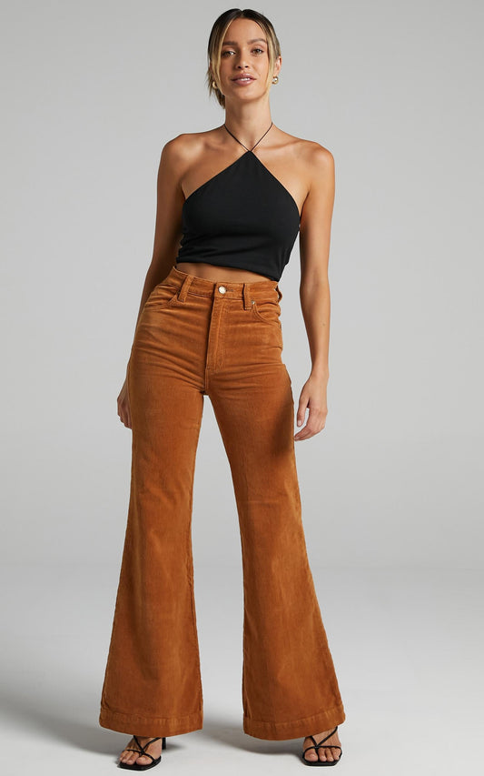 Rolla's - Eastcoast Flare in Tan Cord
