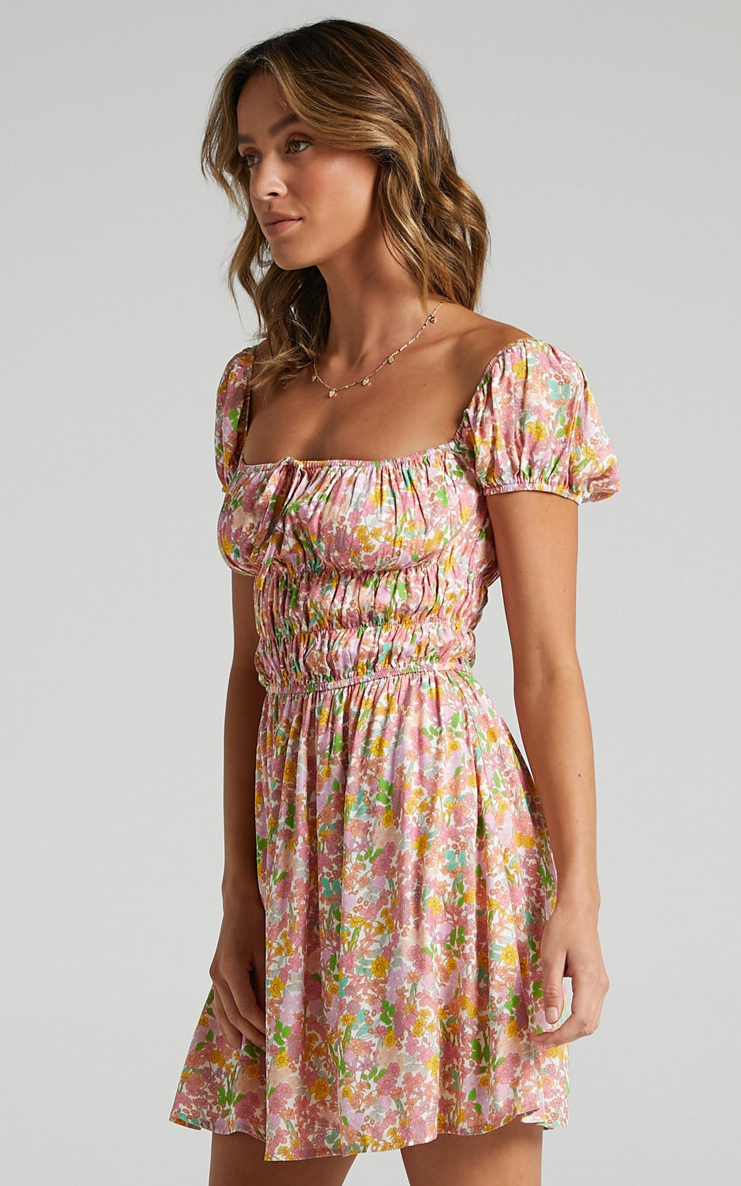 Aiyla Dress in Flower Field