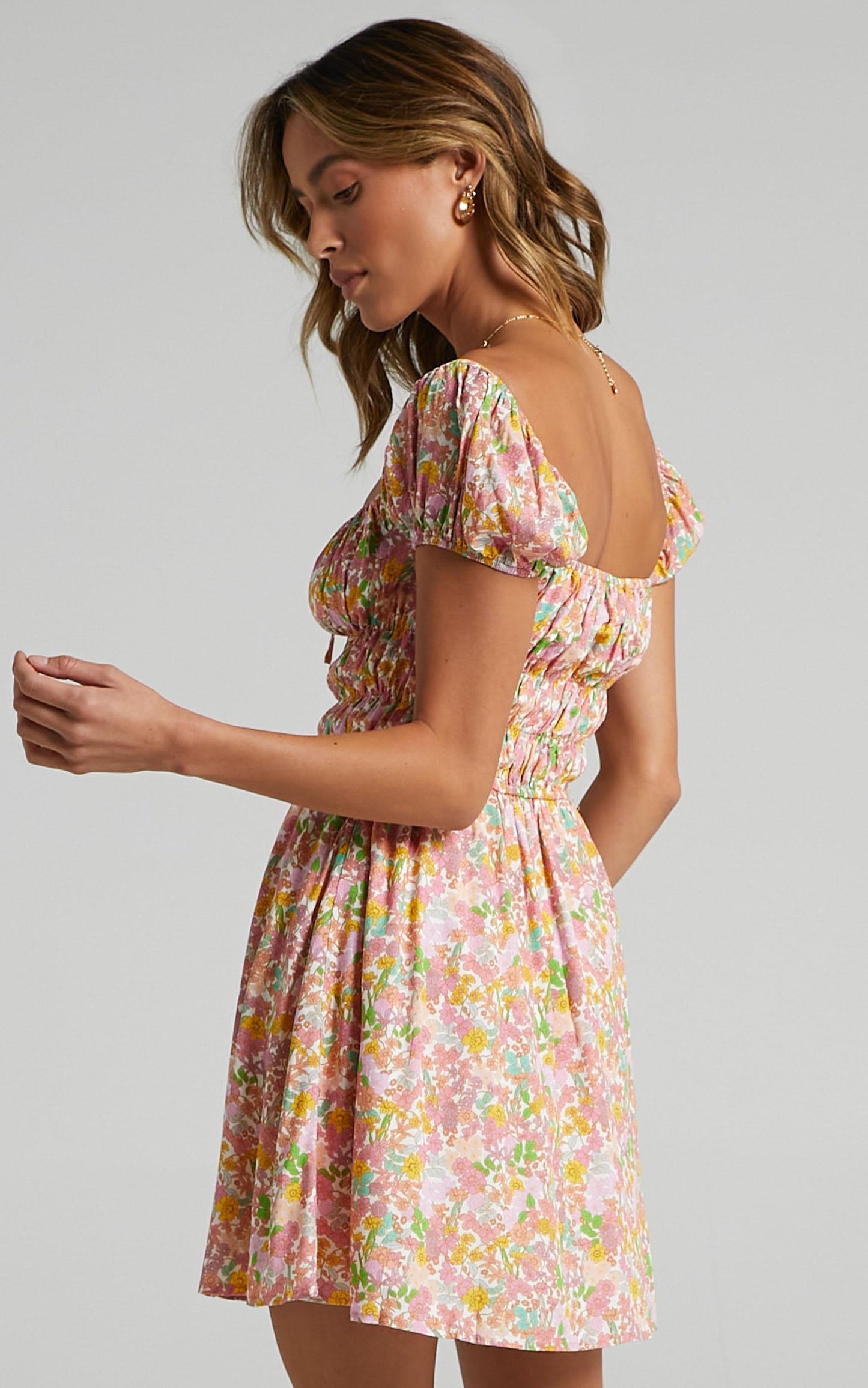 Aiyla Dress in Flower Field