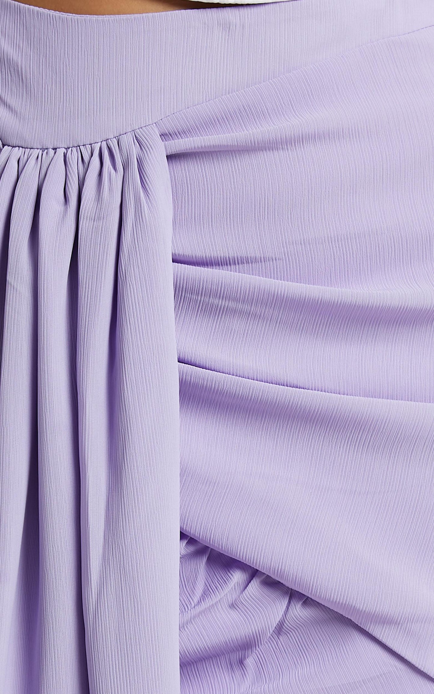 Bianca Mini Skirt in Lilac