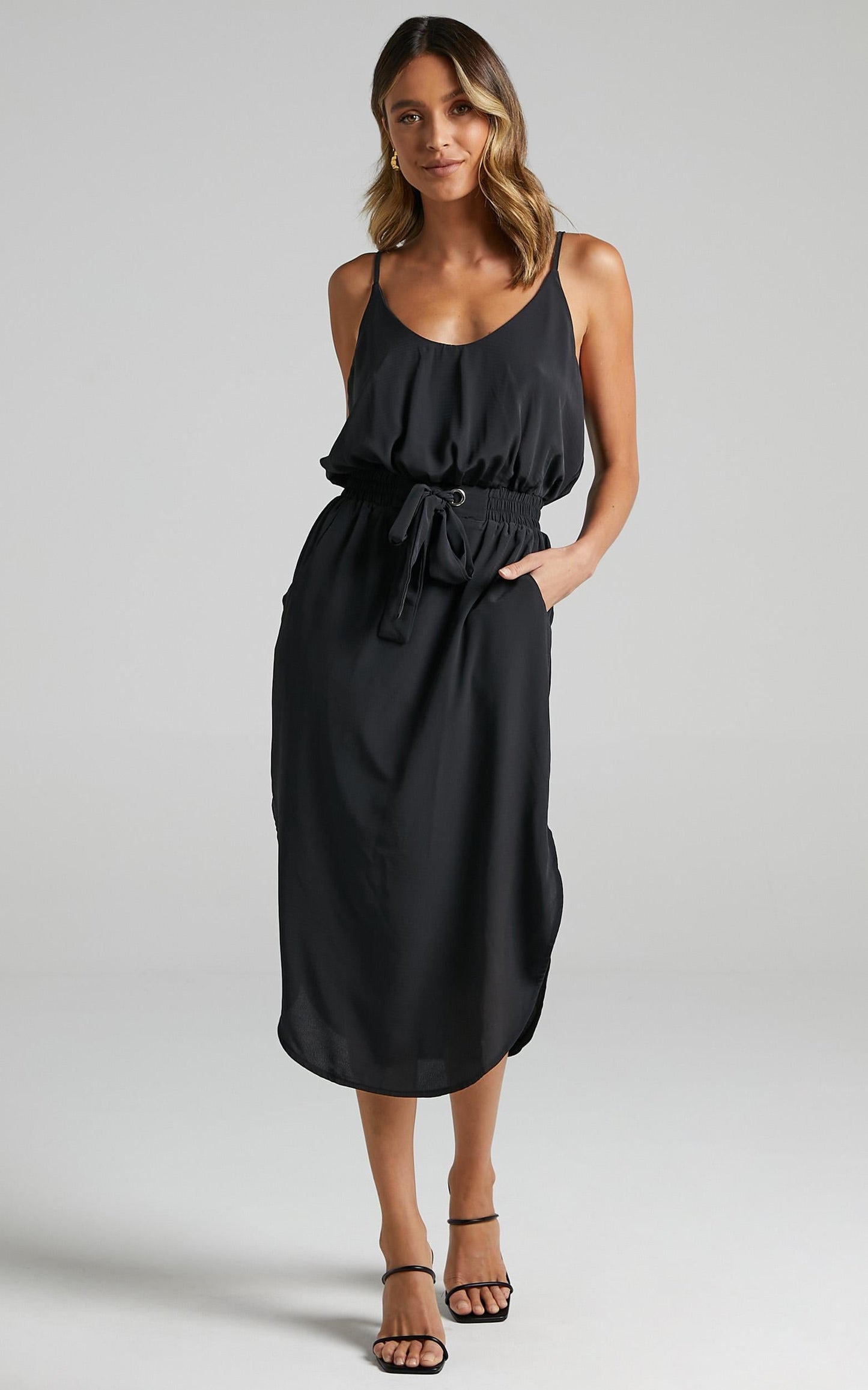 Get Things Done Dress in Black