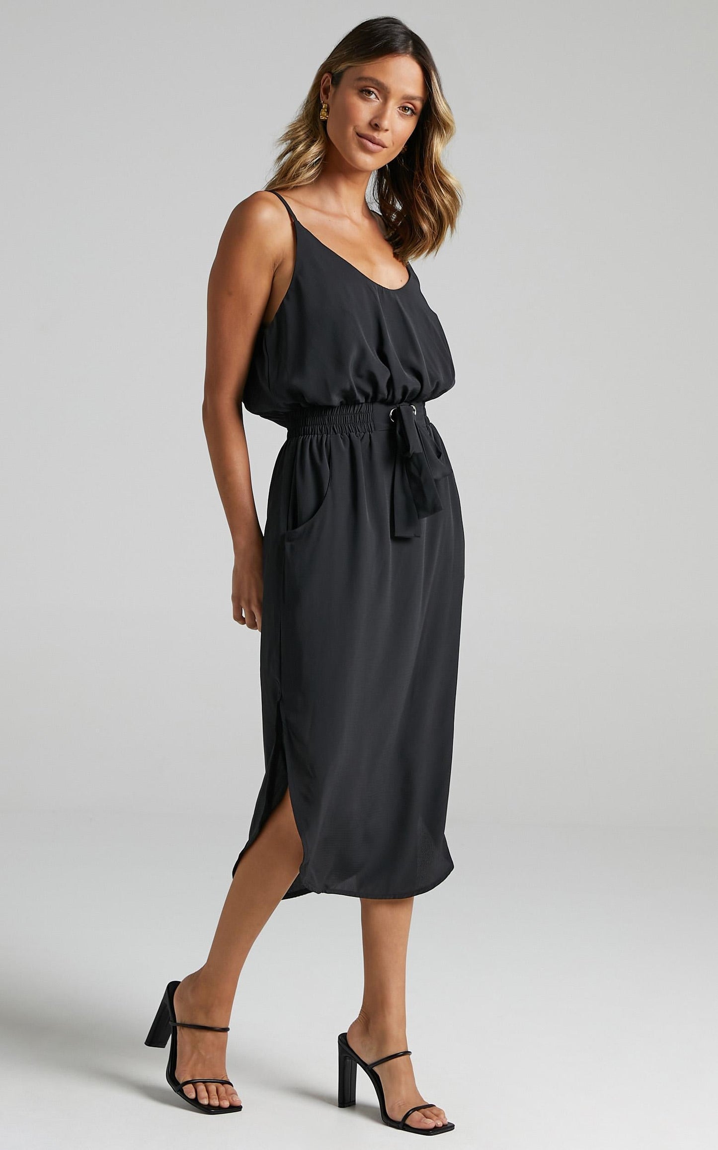 Get Things Done Dress in Black