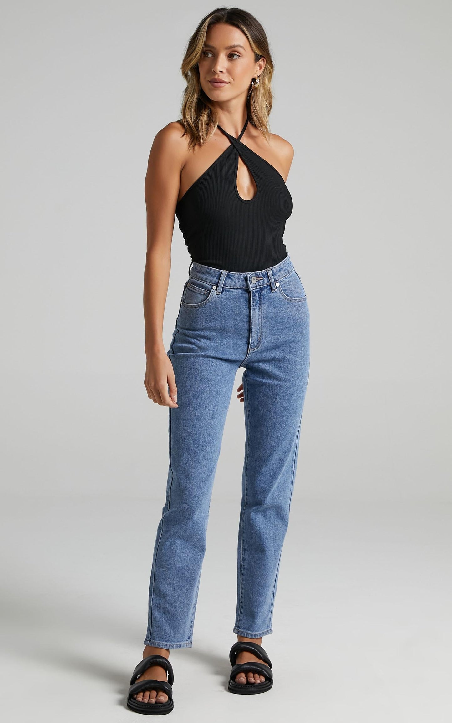 Last Song Bodysuit in Black