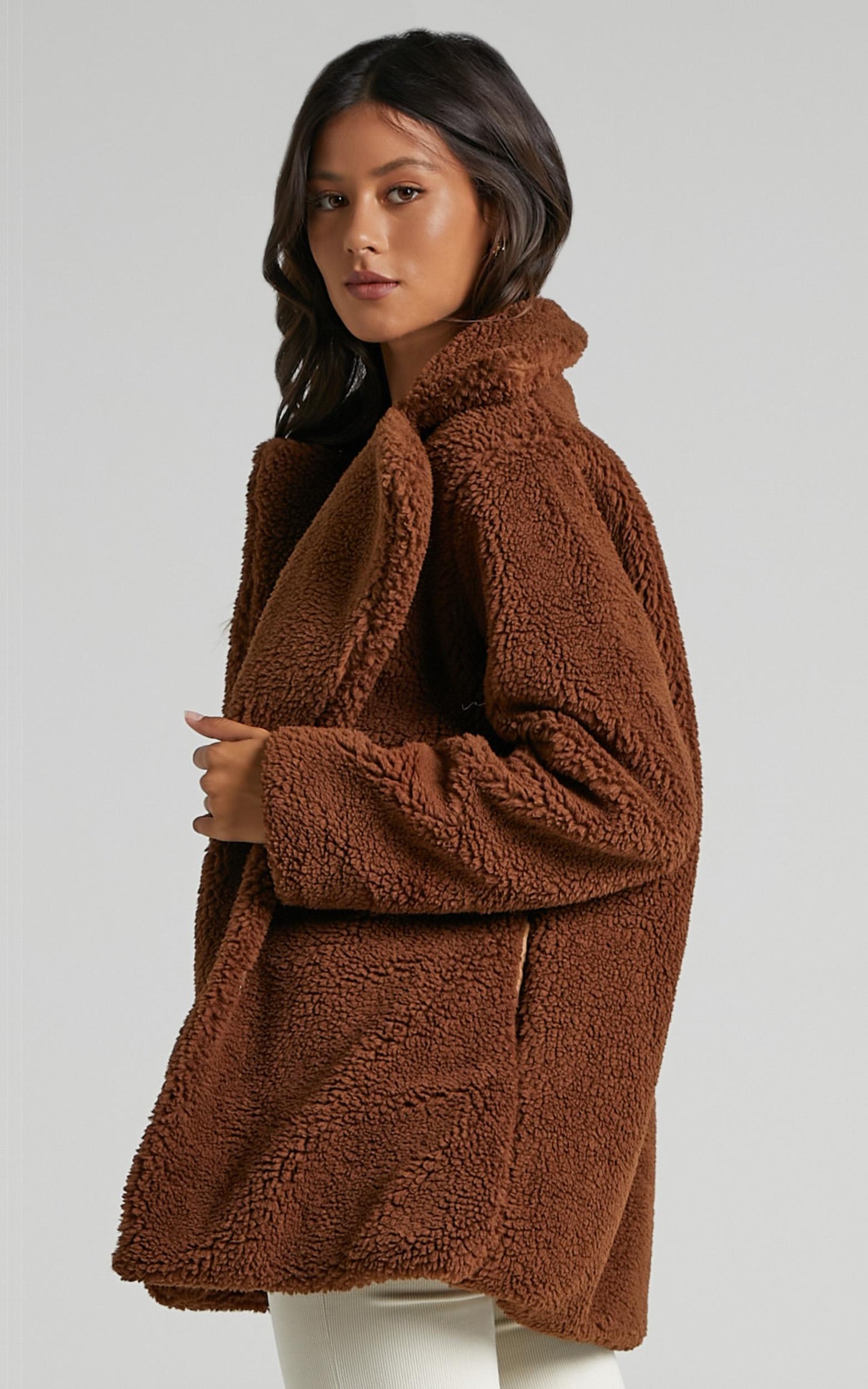 Darra Coat in Chocolate