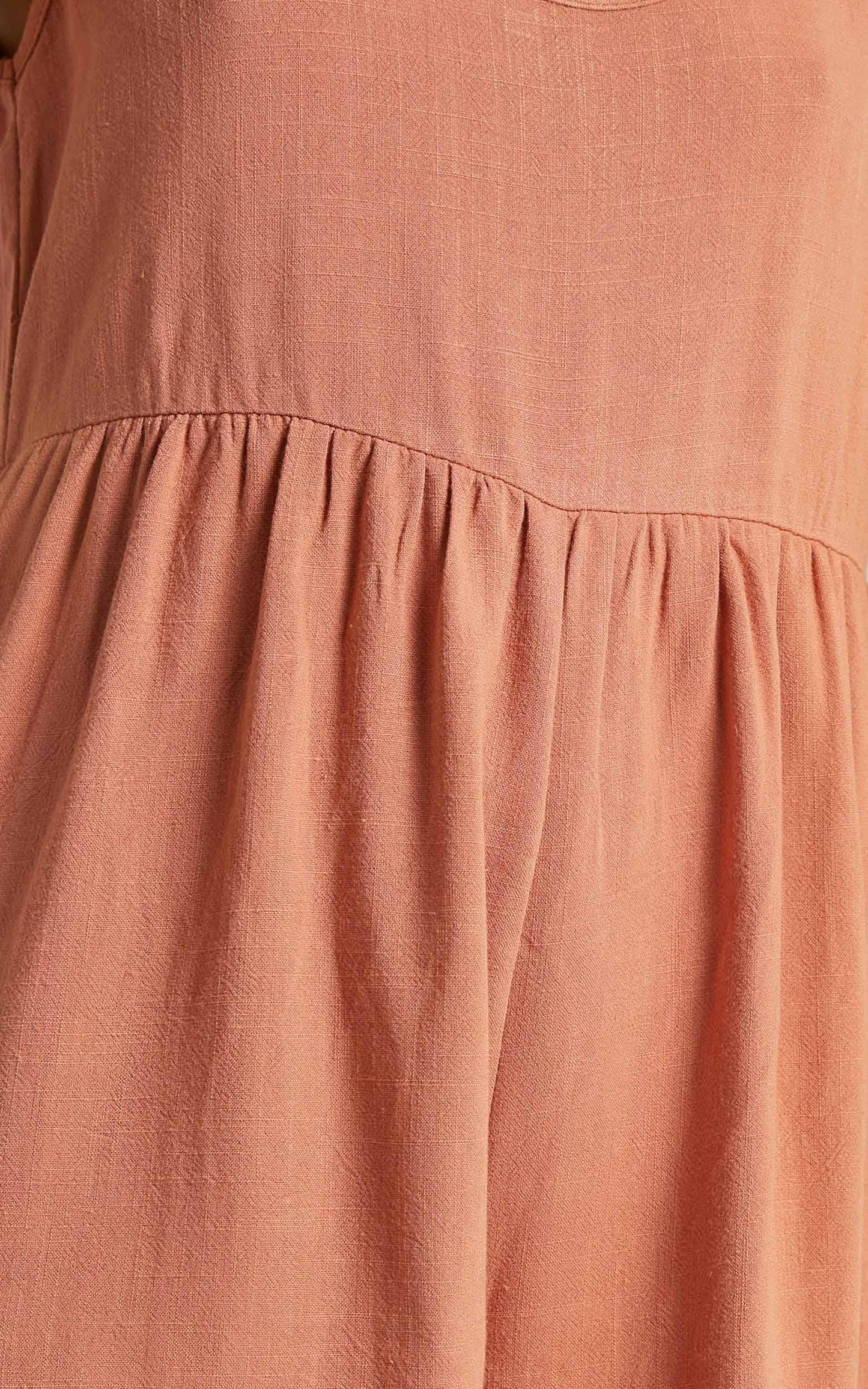 Bring This Down Playsuit in Dusty Rose