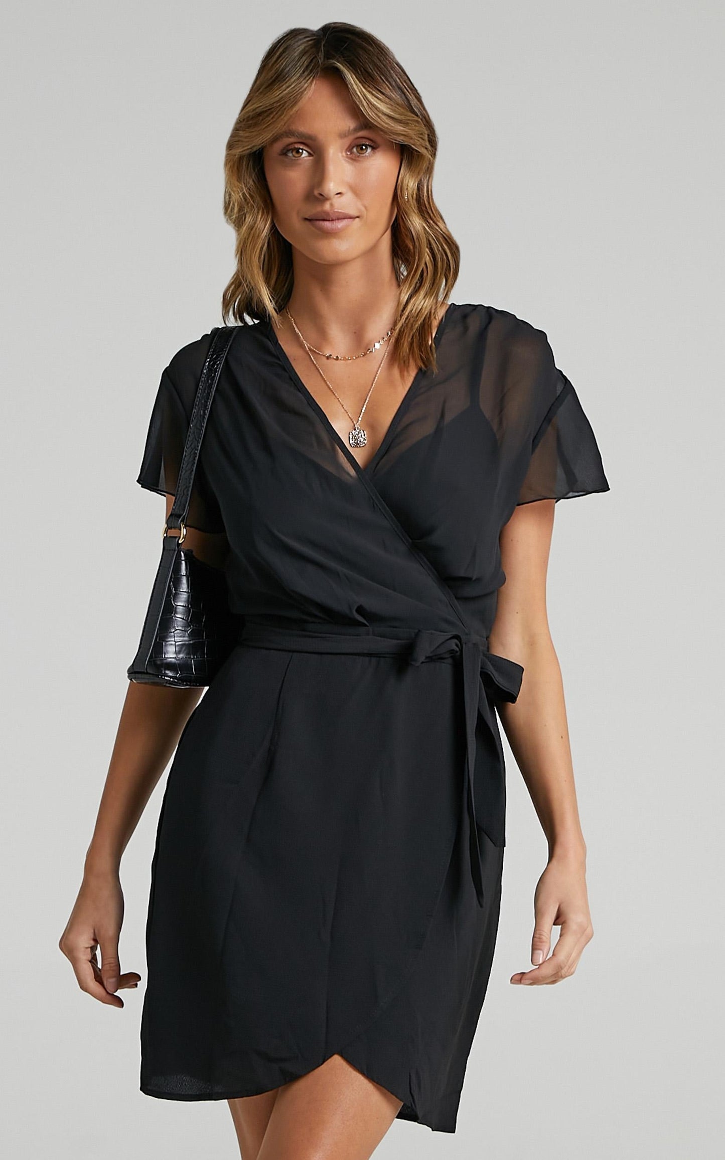 Kicking Goals Dress in Black