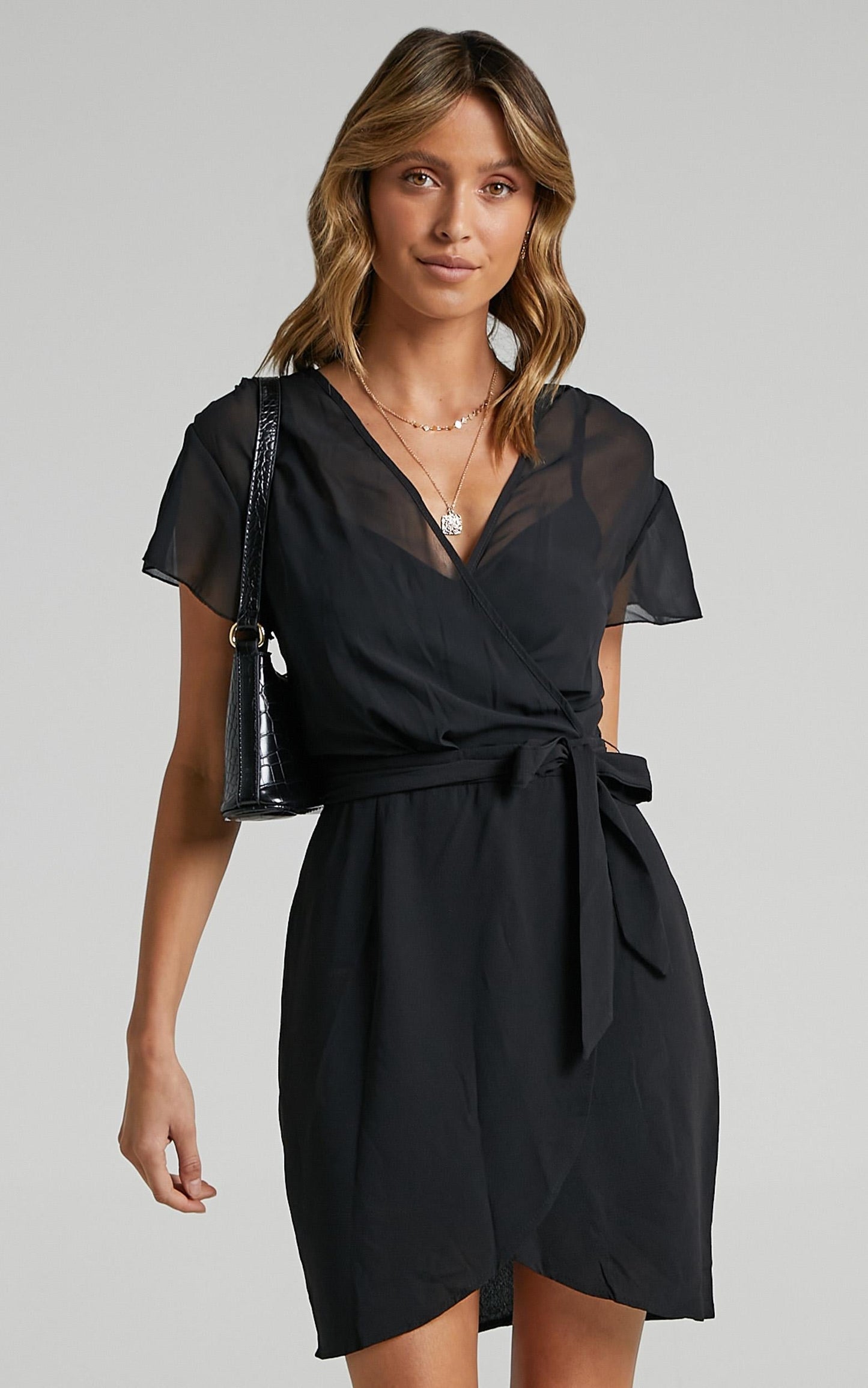 Kicking Goals Dress in Black