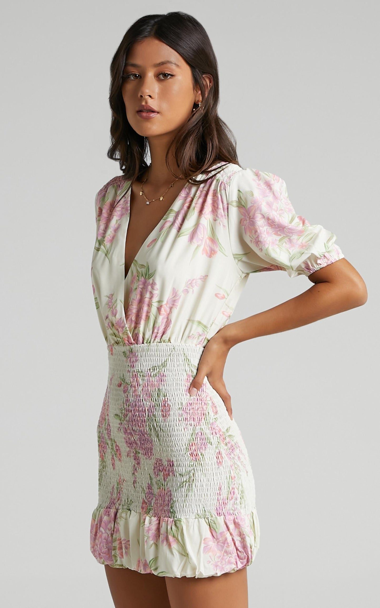 Libra Dress in Floral