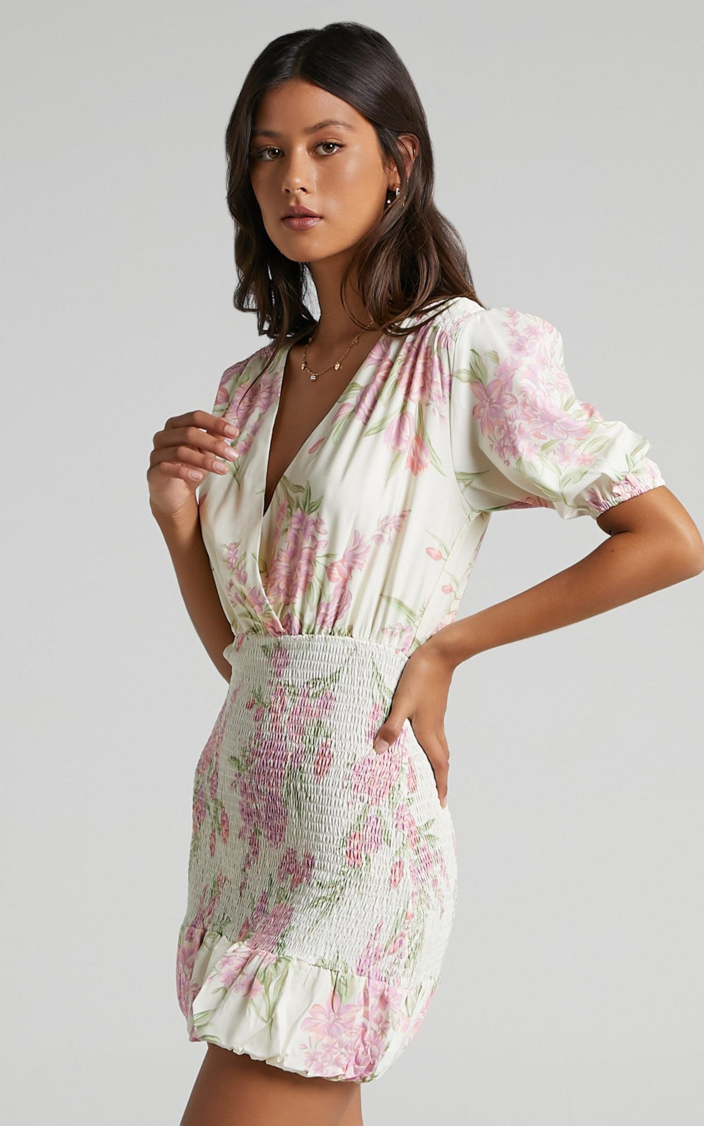 Libra Dress in Floral