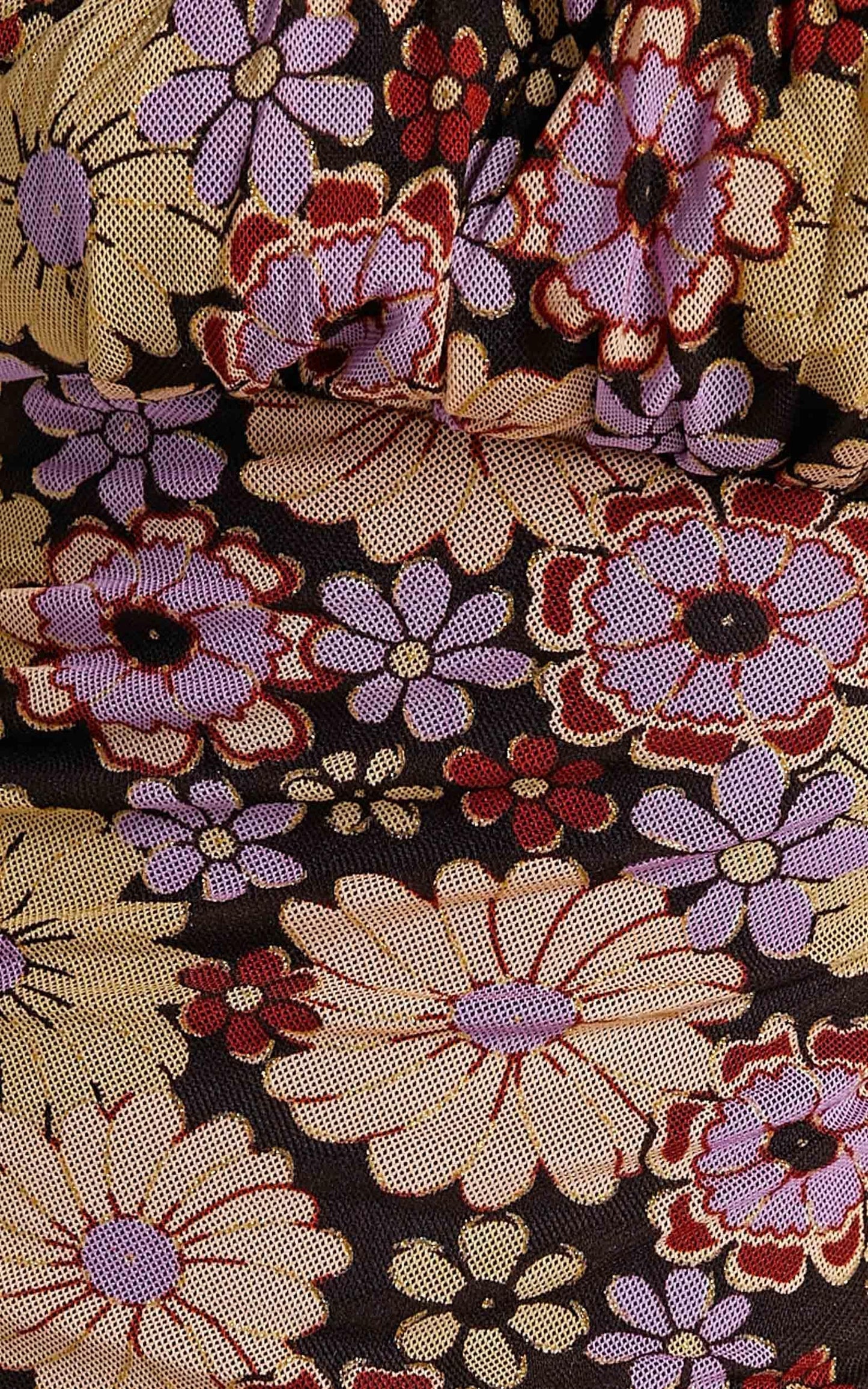 Maura Dress in Purple Floral