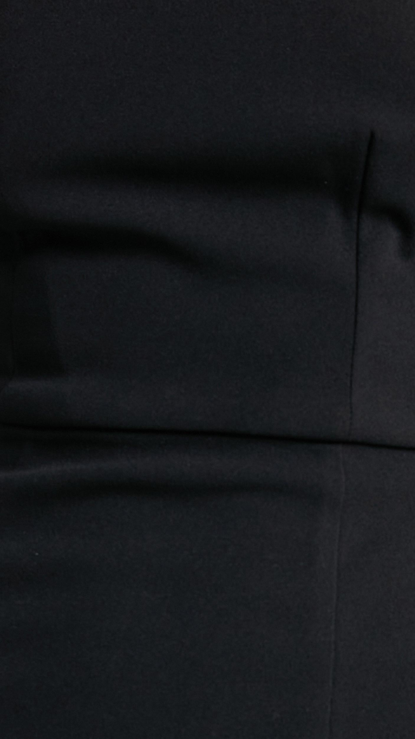 Missed The Point Dress In Black