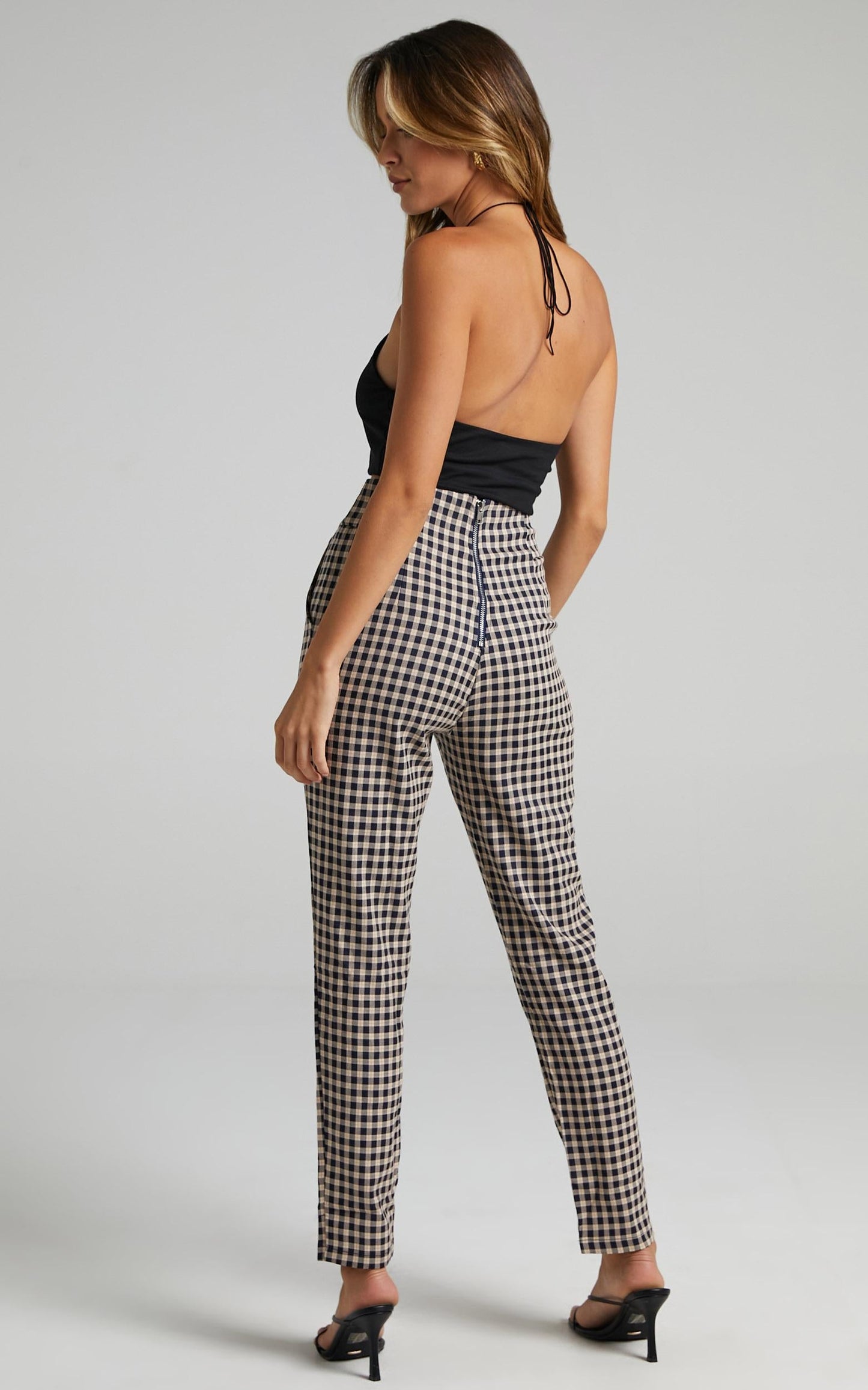 Otis Pants in Navy Check